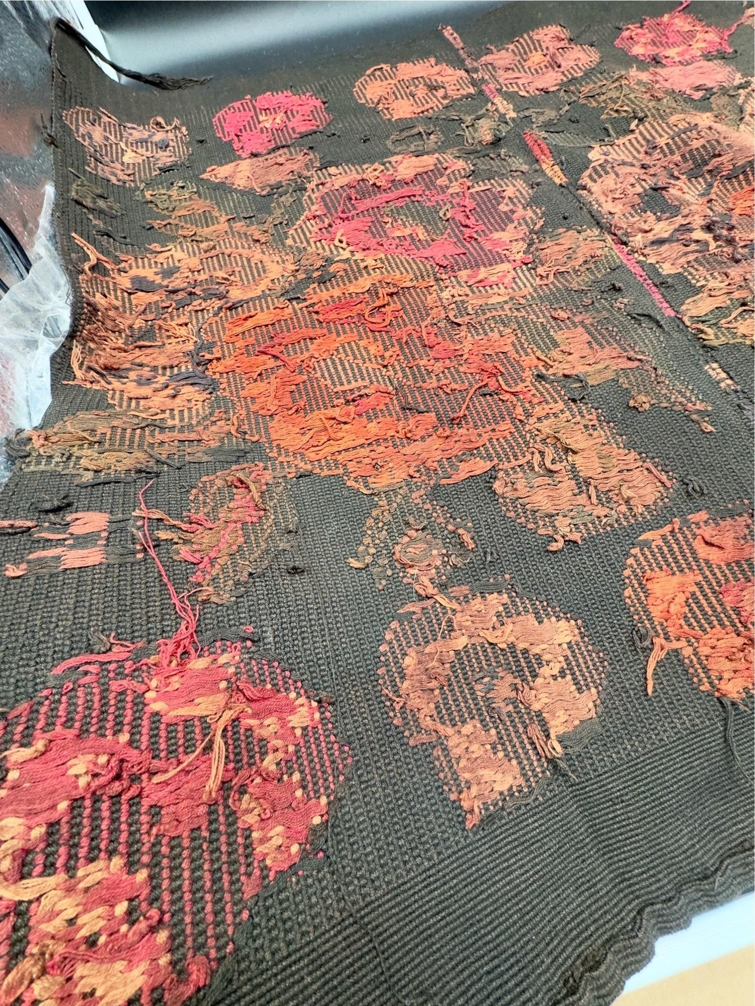 Authentic Handwoven Mayan Huipil Panel - 11
