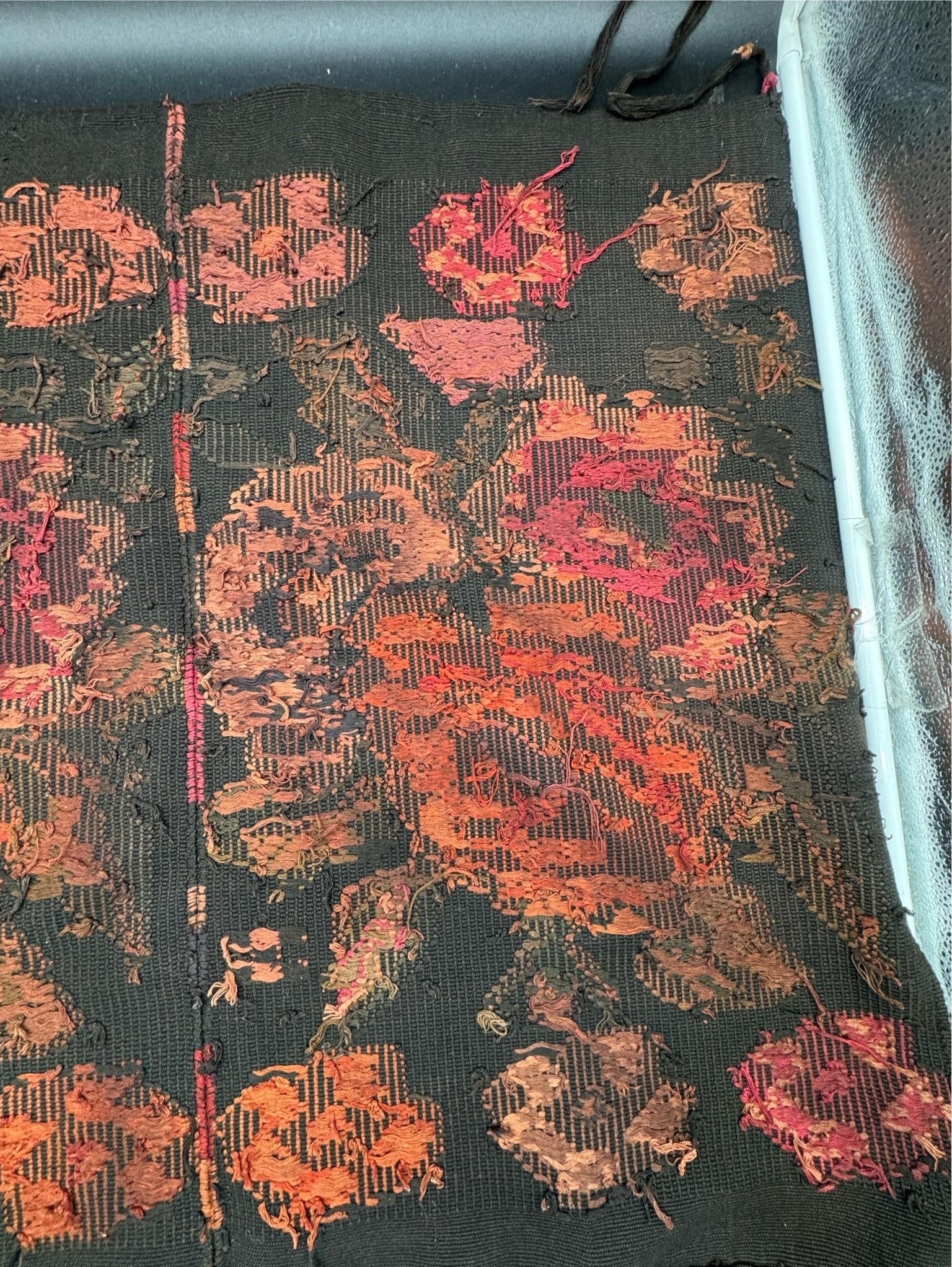 Authentic Handwoven Mayan Huipil Panel - 12