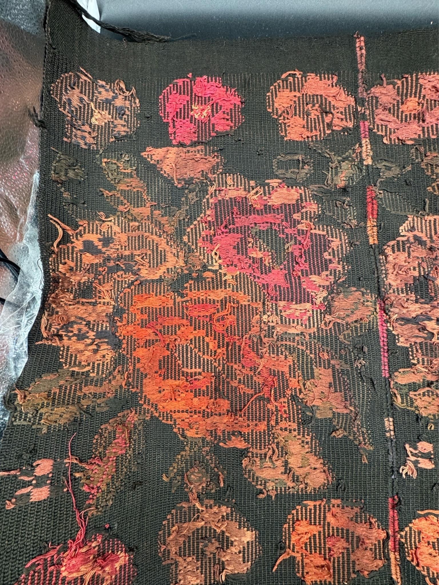 Authentic Handwoven Mayan Huipil Panel - 13
