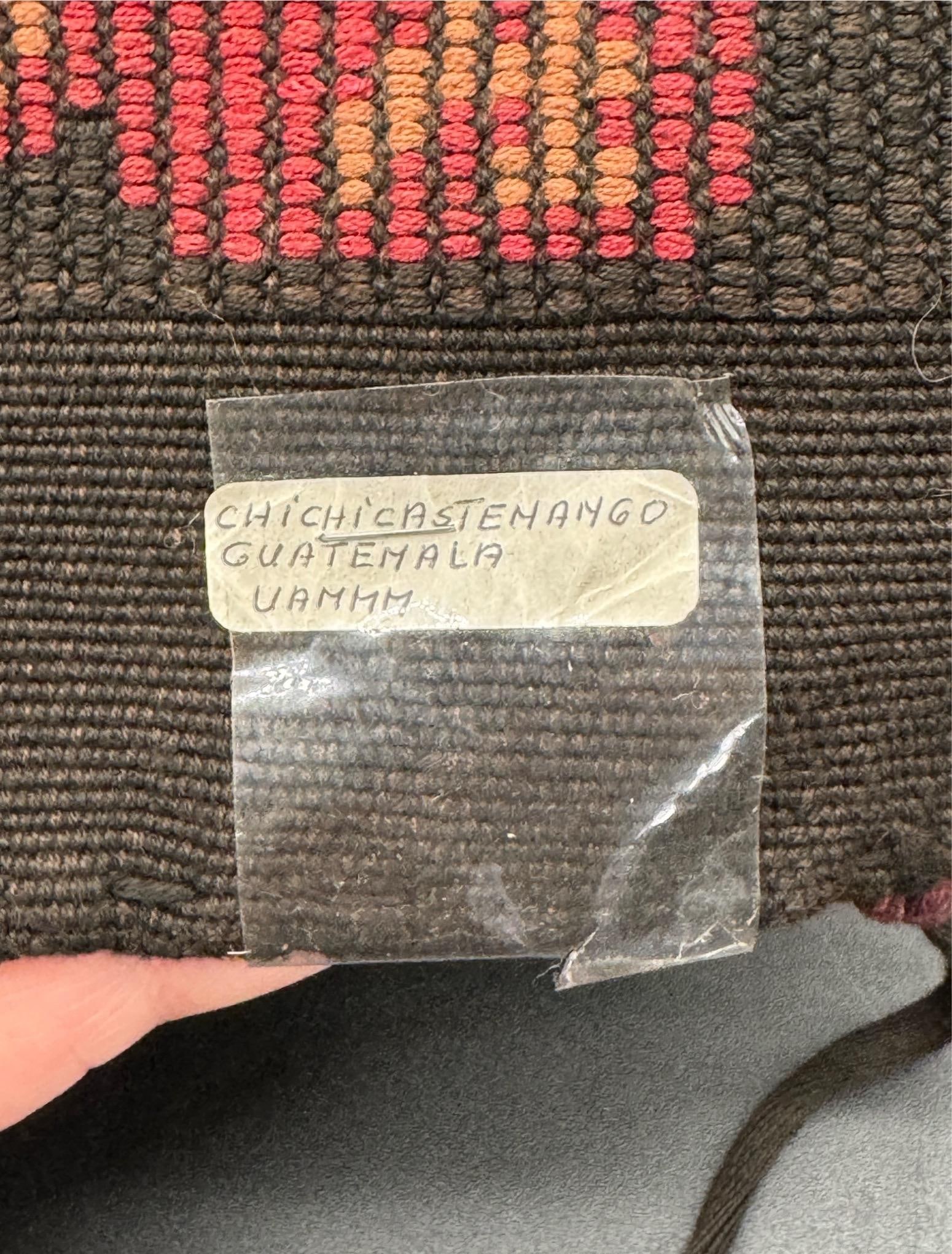 Authentic Handwoven Mayan Huipil Panel - 2