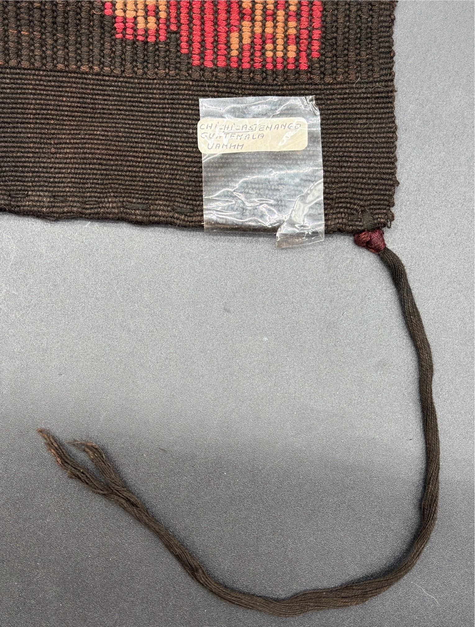 Authentic Handwoven Mayan Huipil Panel - 3