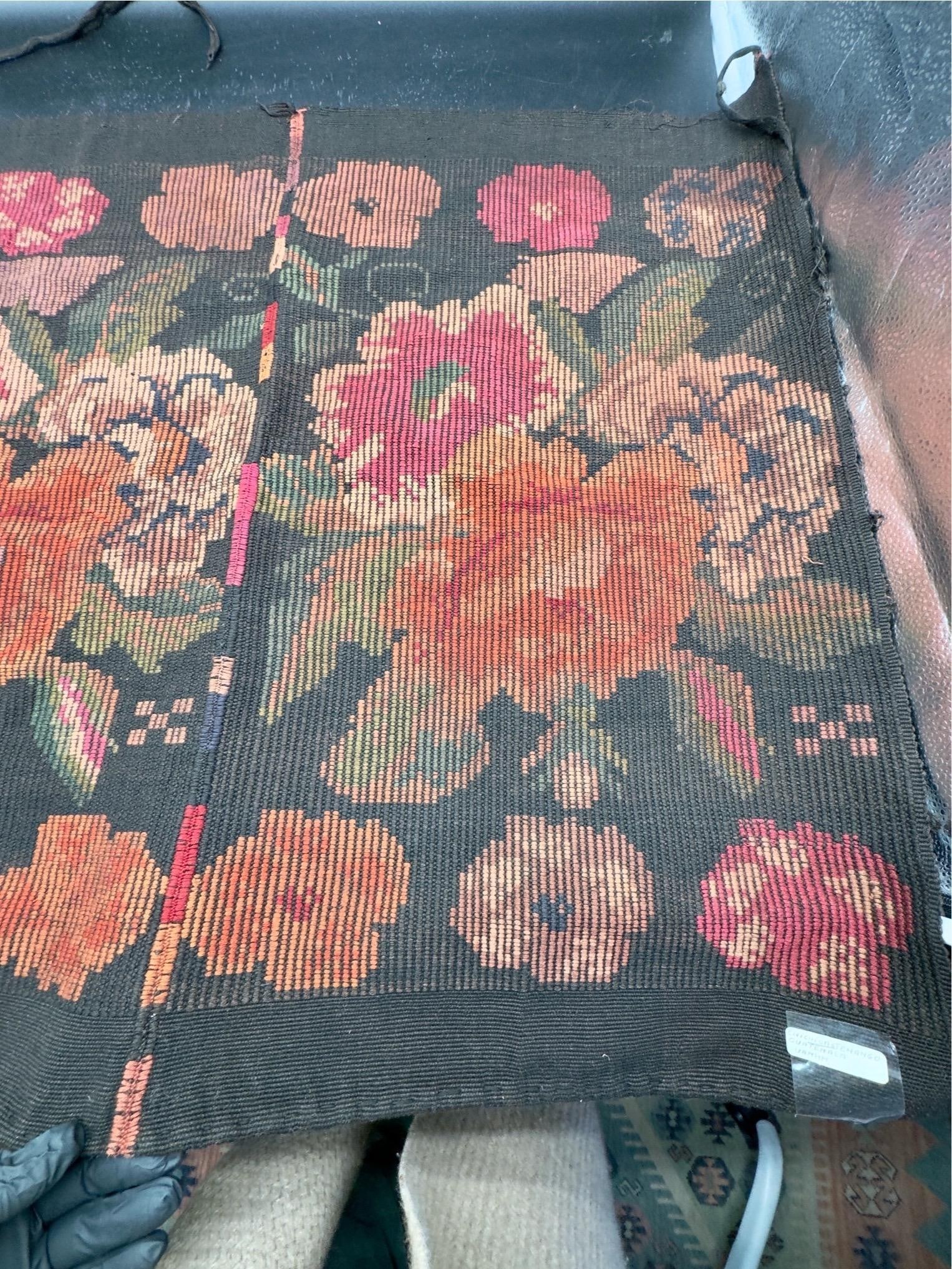 Authentic Handwoven Mayan Huipil Panel - 4