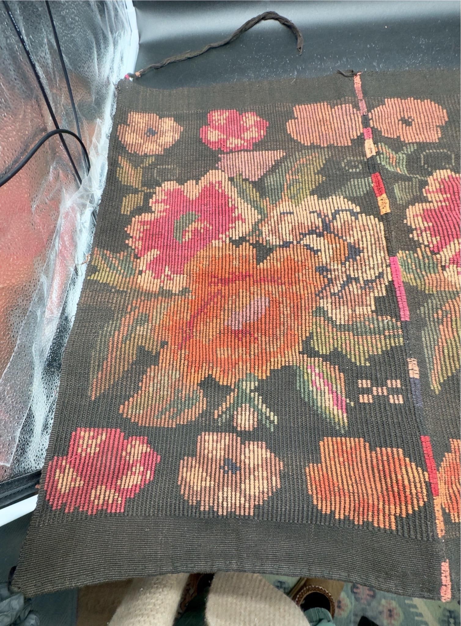 Authentic Handwoven Mayan Huipil Panel - 5