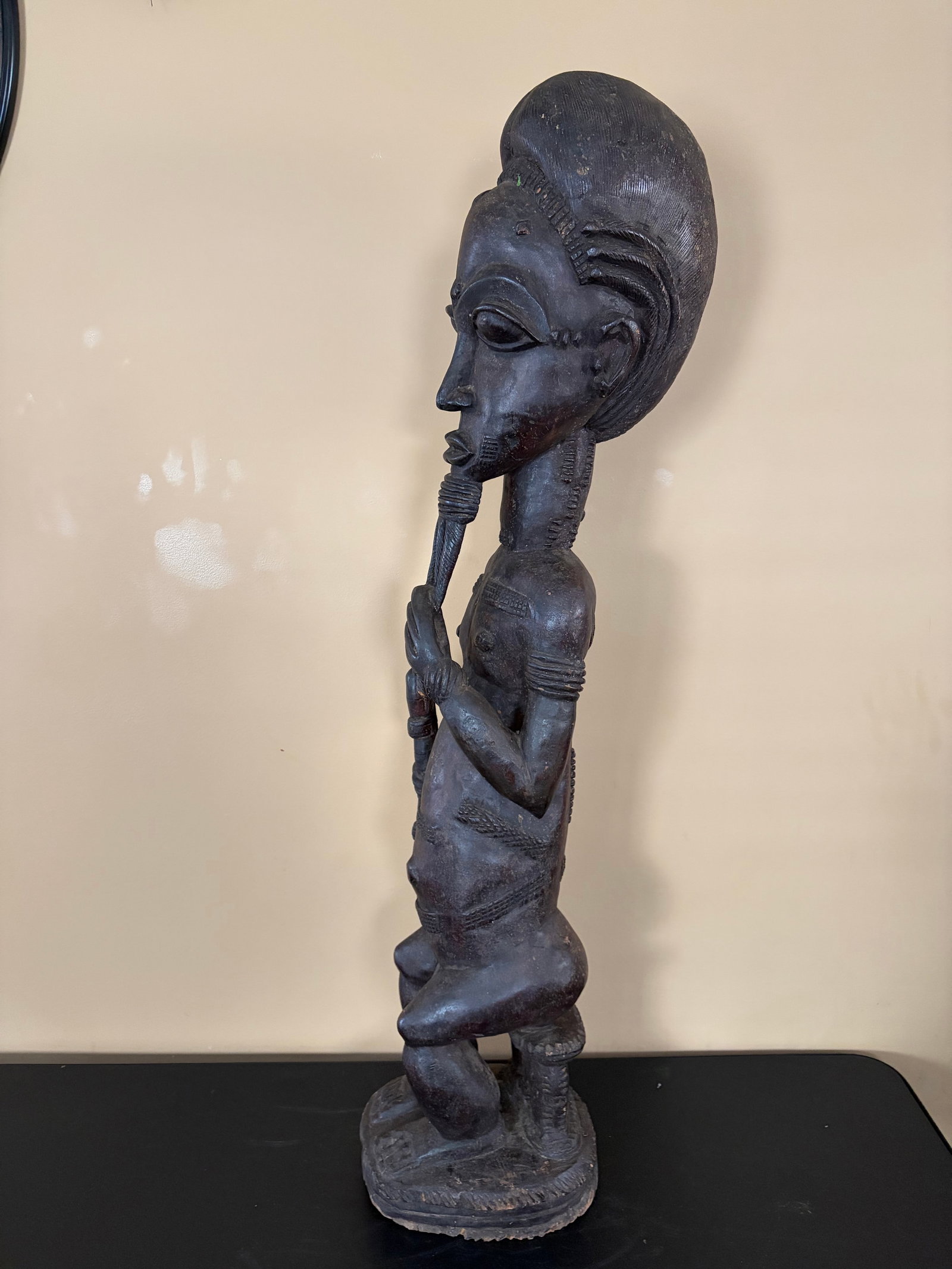 Baule Male Figure 20th Century - 6