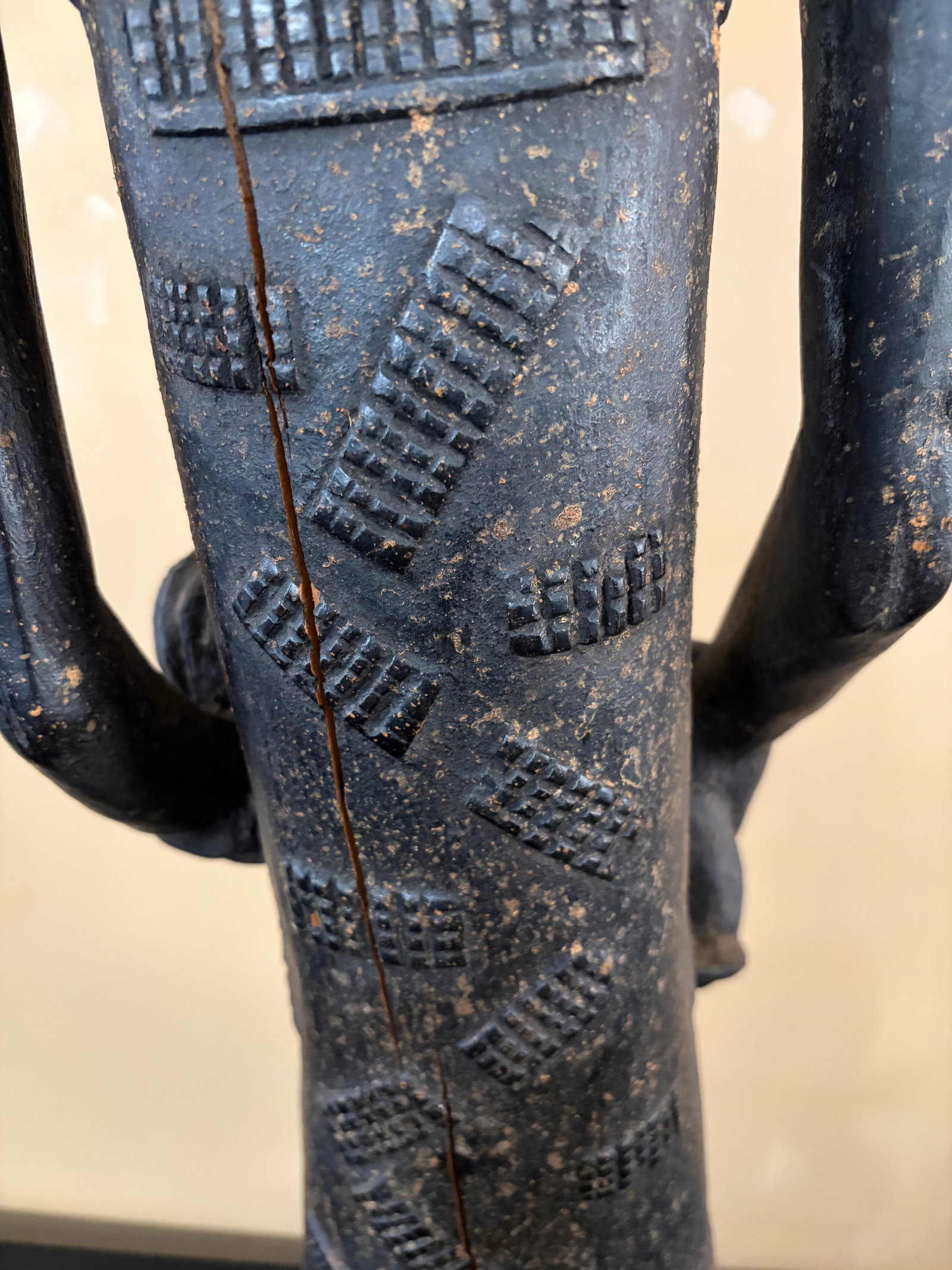 Baule Female Maternity Figure. 20th Century - 6