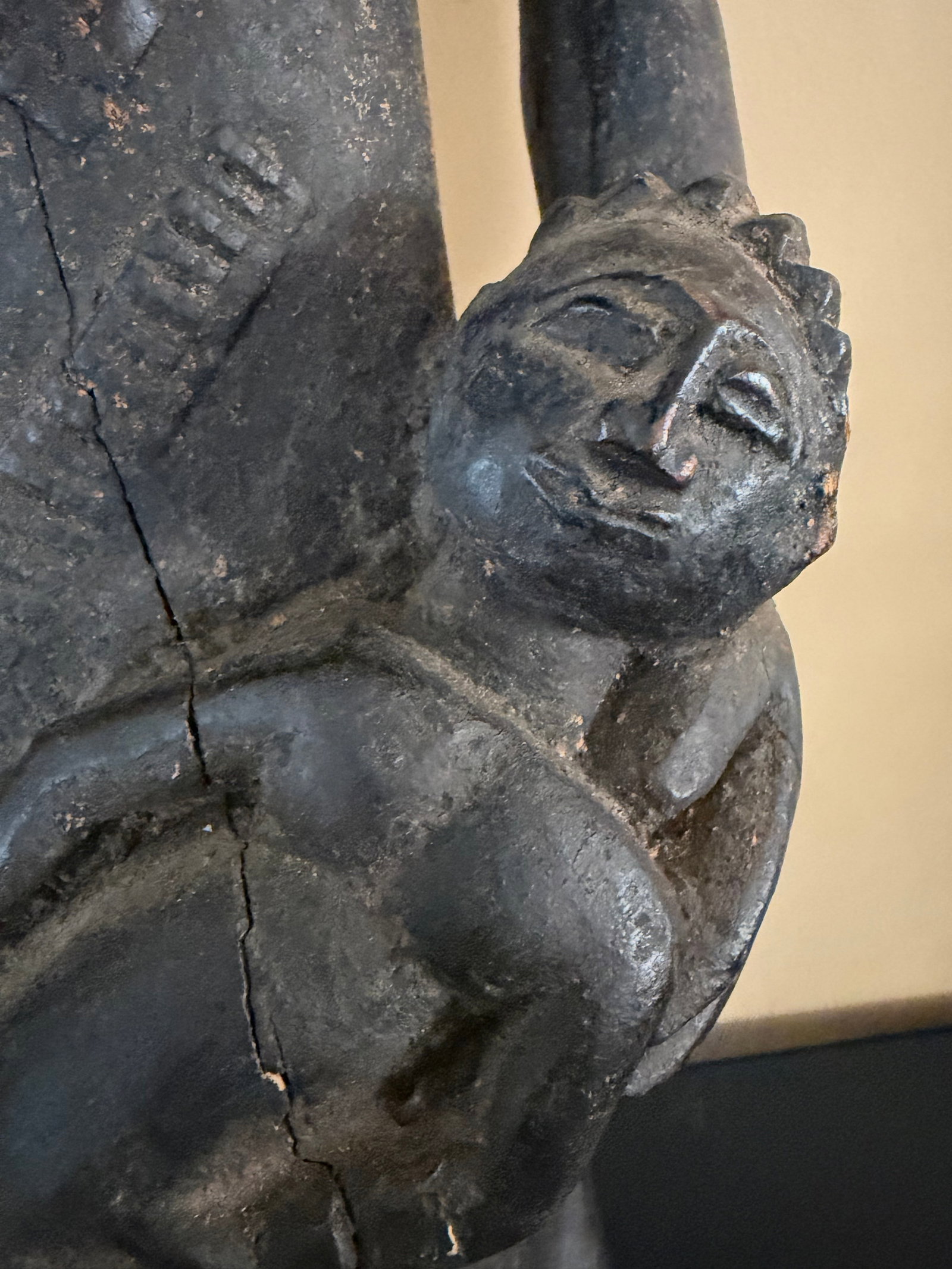 Baule Female Maternity Figure. 20th Century - 8