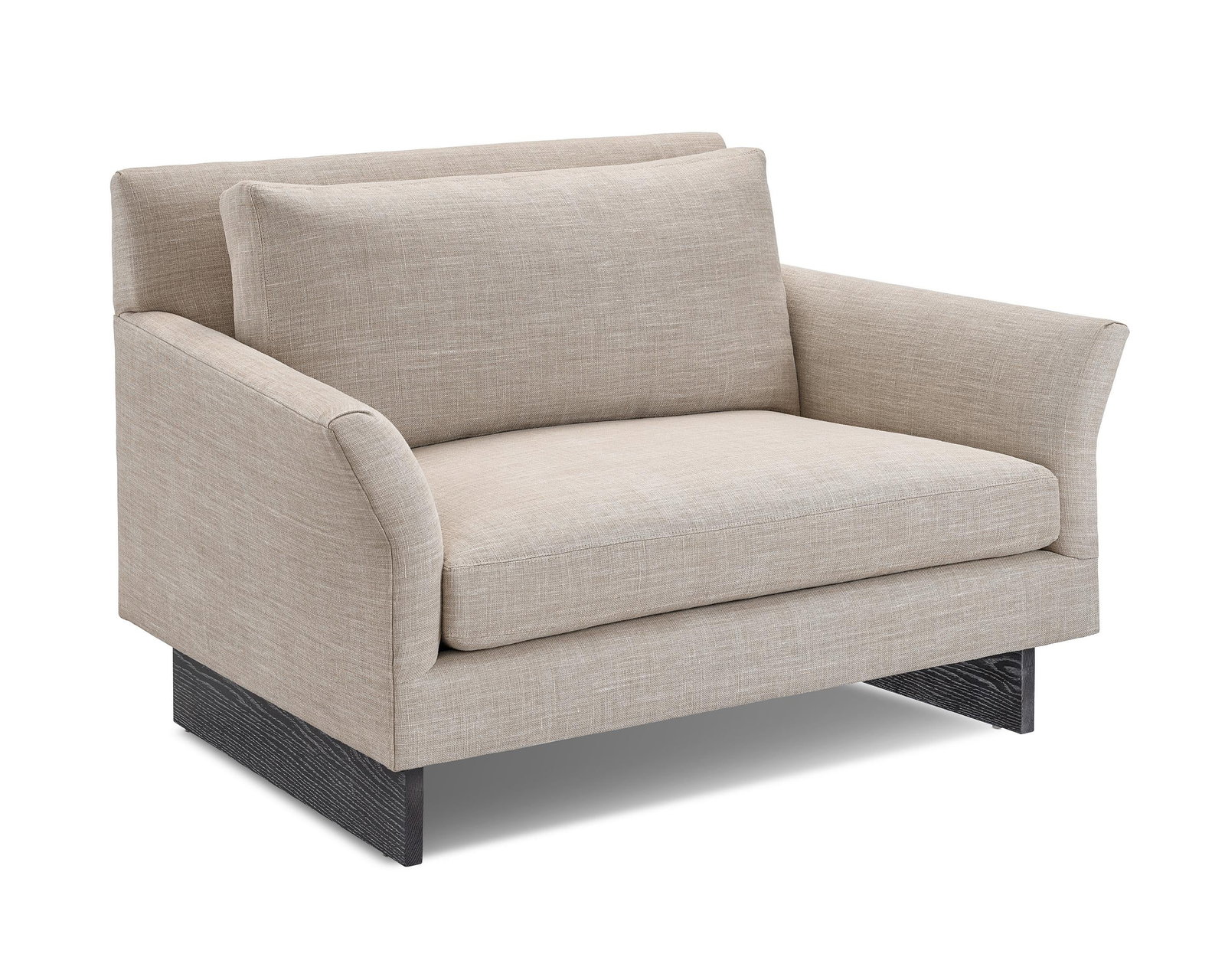 Lancaster Contemporary Melody Chair & a Half With Ottoman and Slipcovers - 10