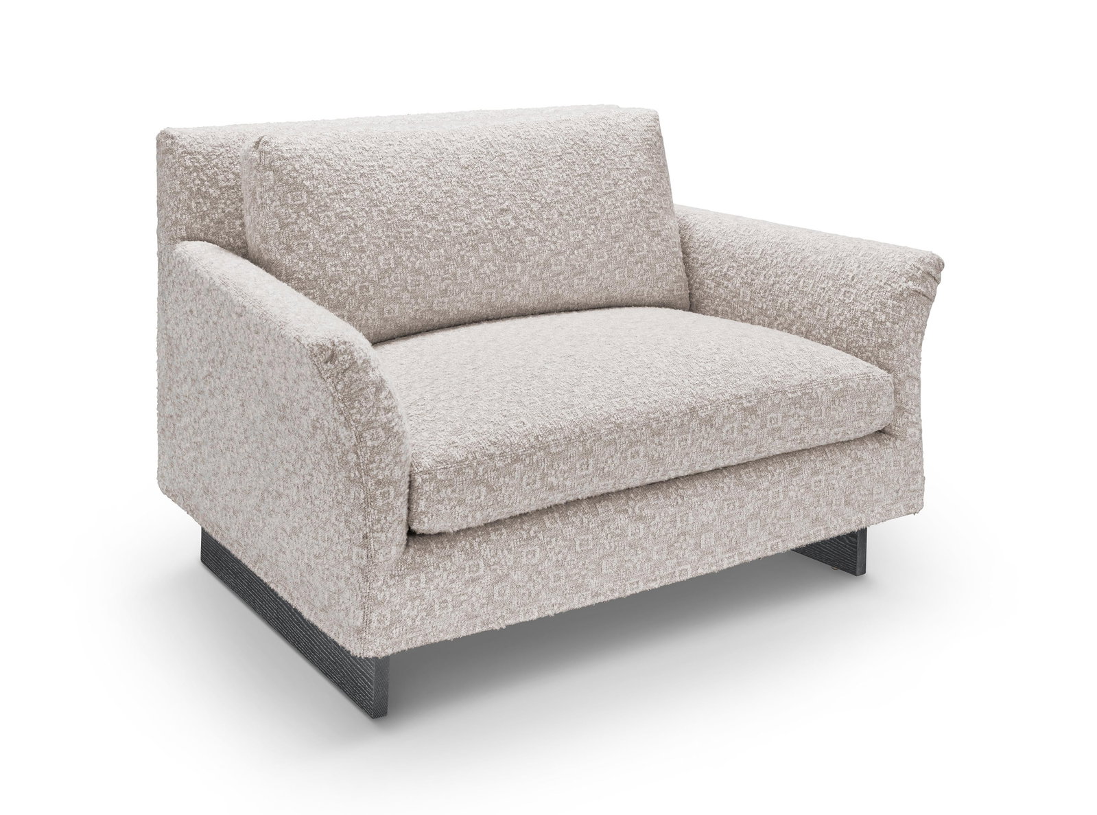 Lancaster Contemporary Melody Chair & a Half With Ottoman and Slipcovers - 7
