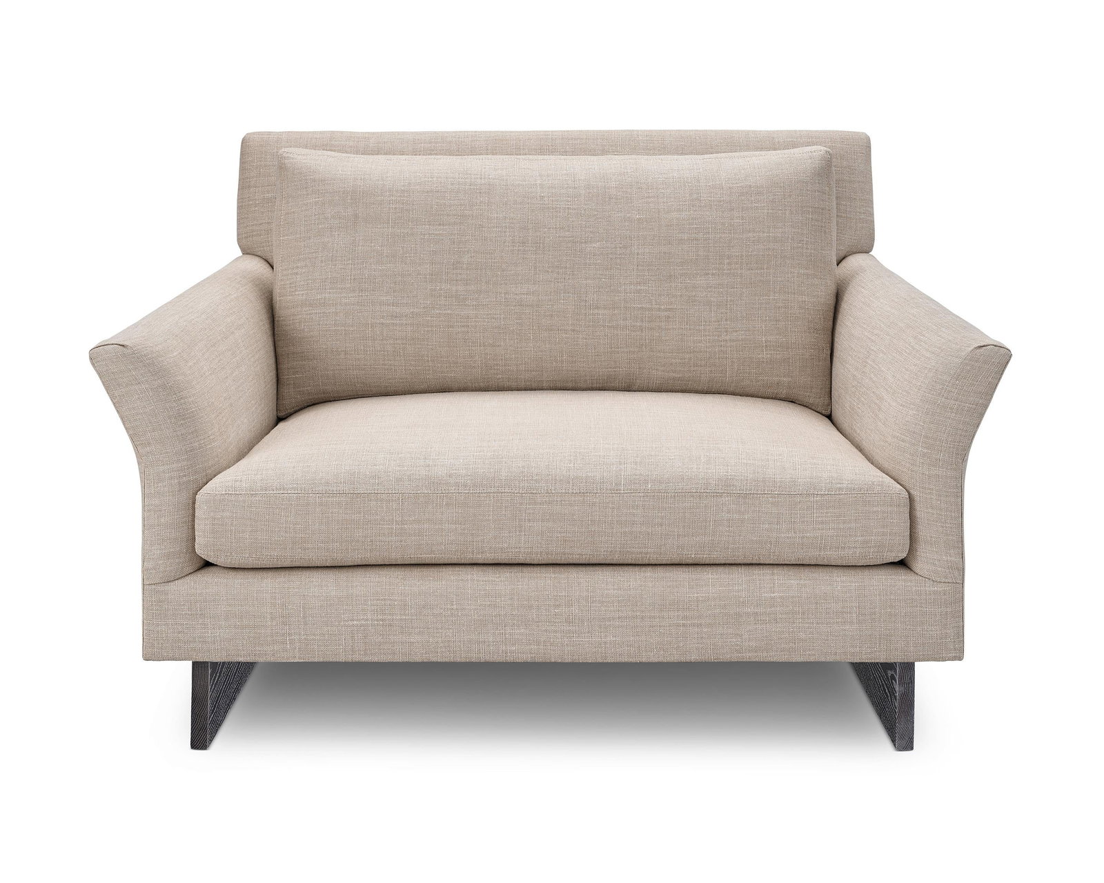 Lancaster Contemporary Melody Chair & a Half With Ottoman and Slipcovers - 9