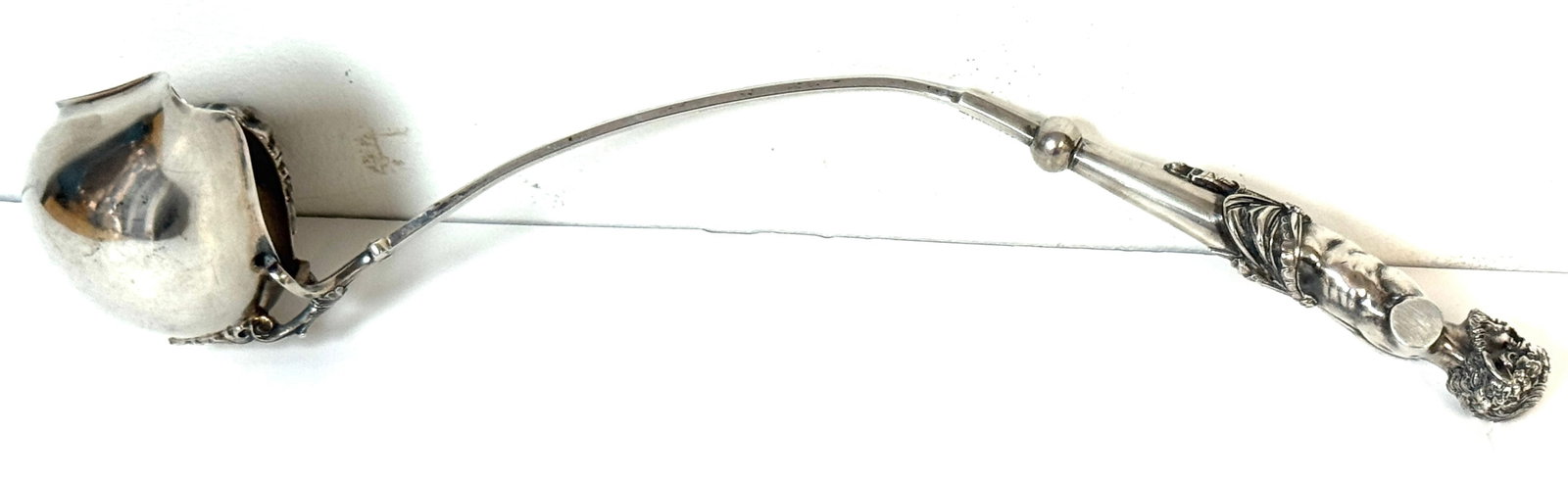 Monumental George Sharp for J.E. Caldwell & Co. Classical Coin Silver Ladle - 10