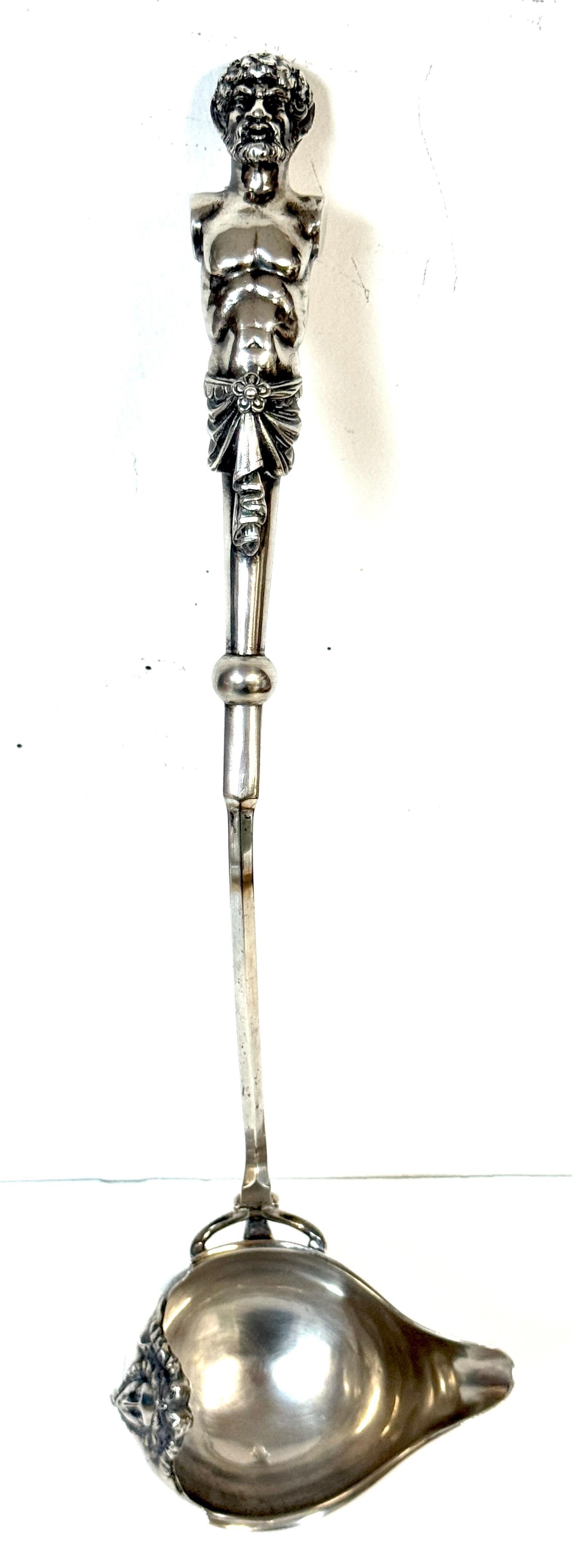 Monumental George Sharp for J.E. Caldwell & Co. Classical Coin Silver Ladle - 2