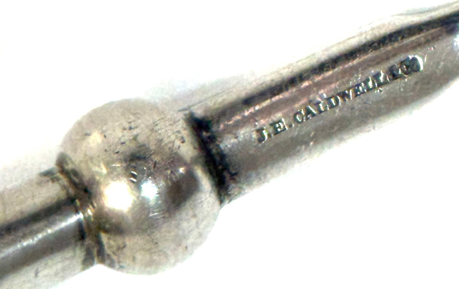Monumental George Sharp for J.E. Caldwell & Co. Classical Coin Silver Ladle - 4
