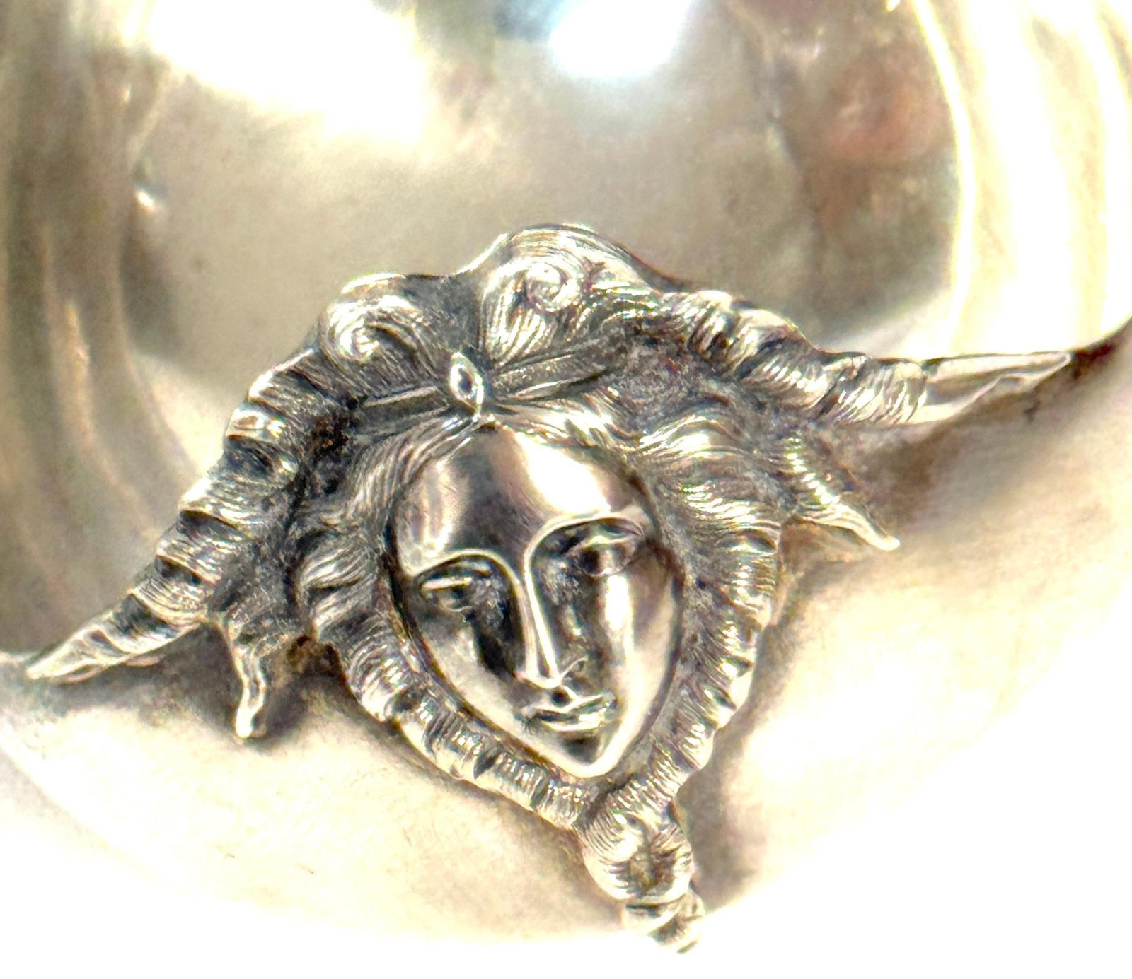 Monumental George Sharp for J.E. Caldwell & Co. Classical Coin Silver Ladle - 8