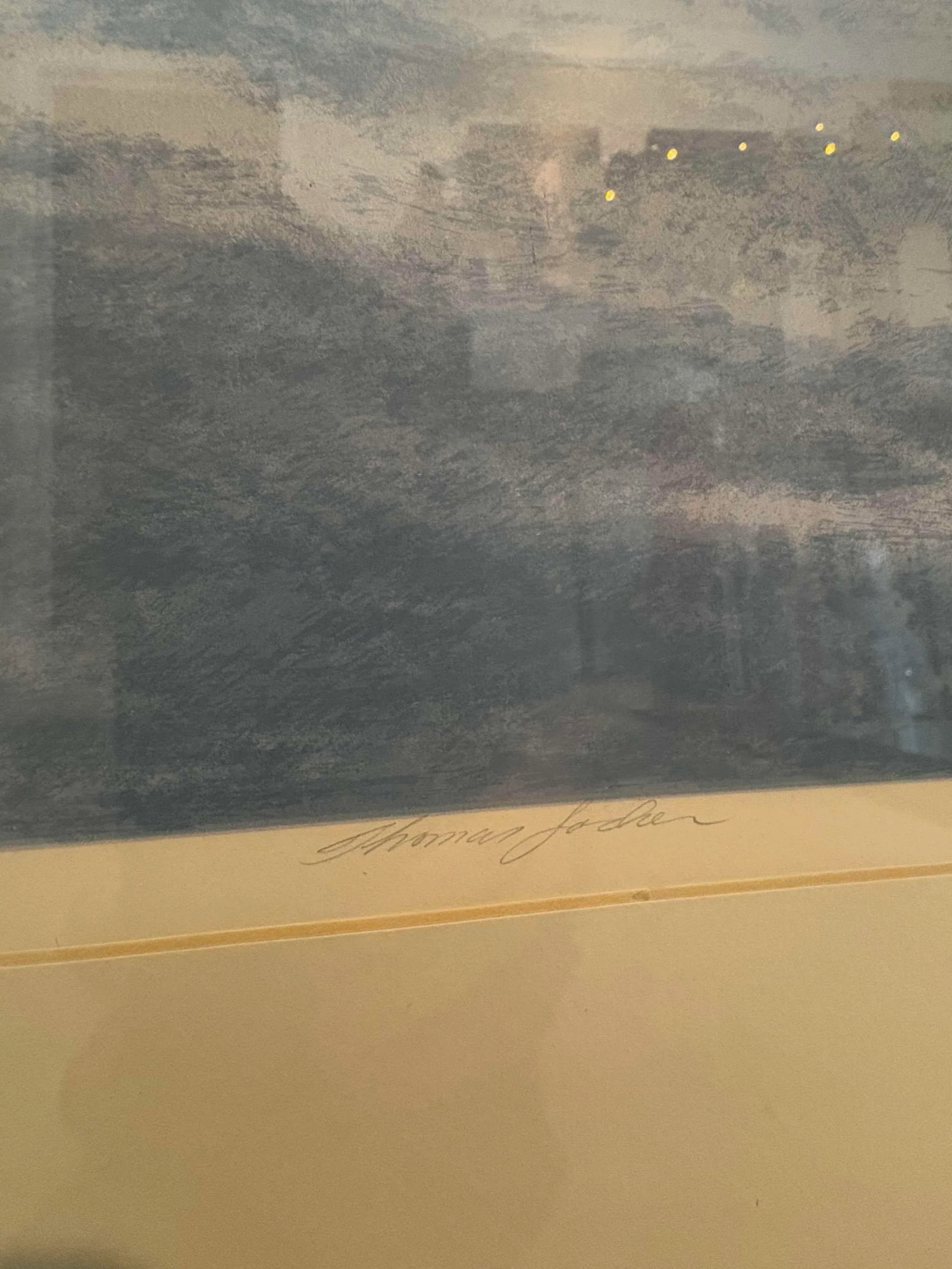 1978 Winter Moon Serigraph Signed by Thomas Locker - 5