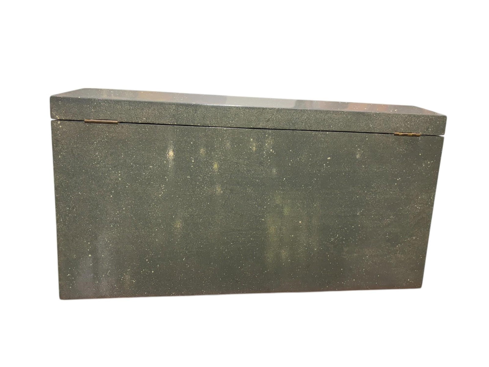 Maitland Smith Lacquered Storage Trunk With Piranesi Print - 4