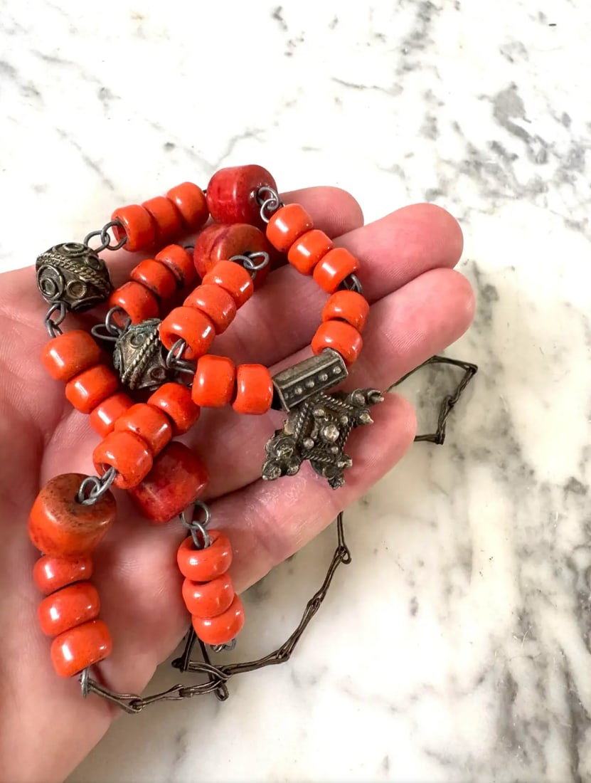 Antique Mauritanian Berber Necklace - 3
