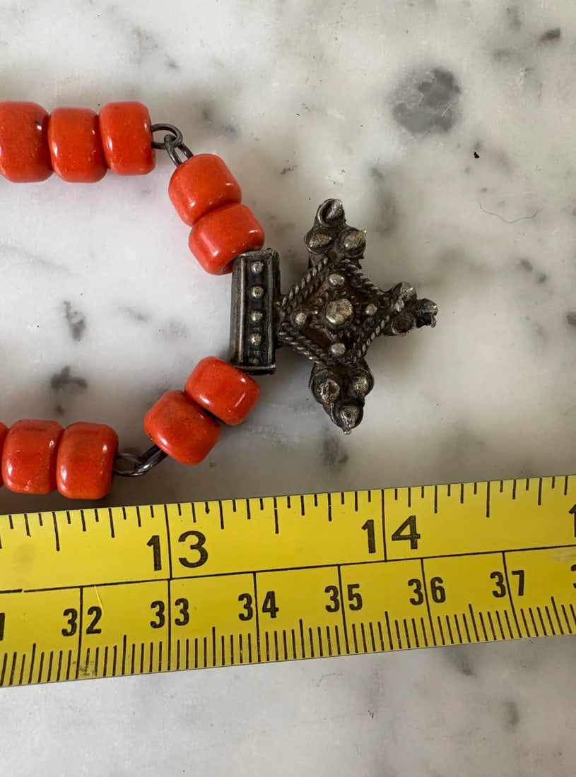Antique Mauritanian Berber Necklace - 4
