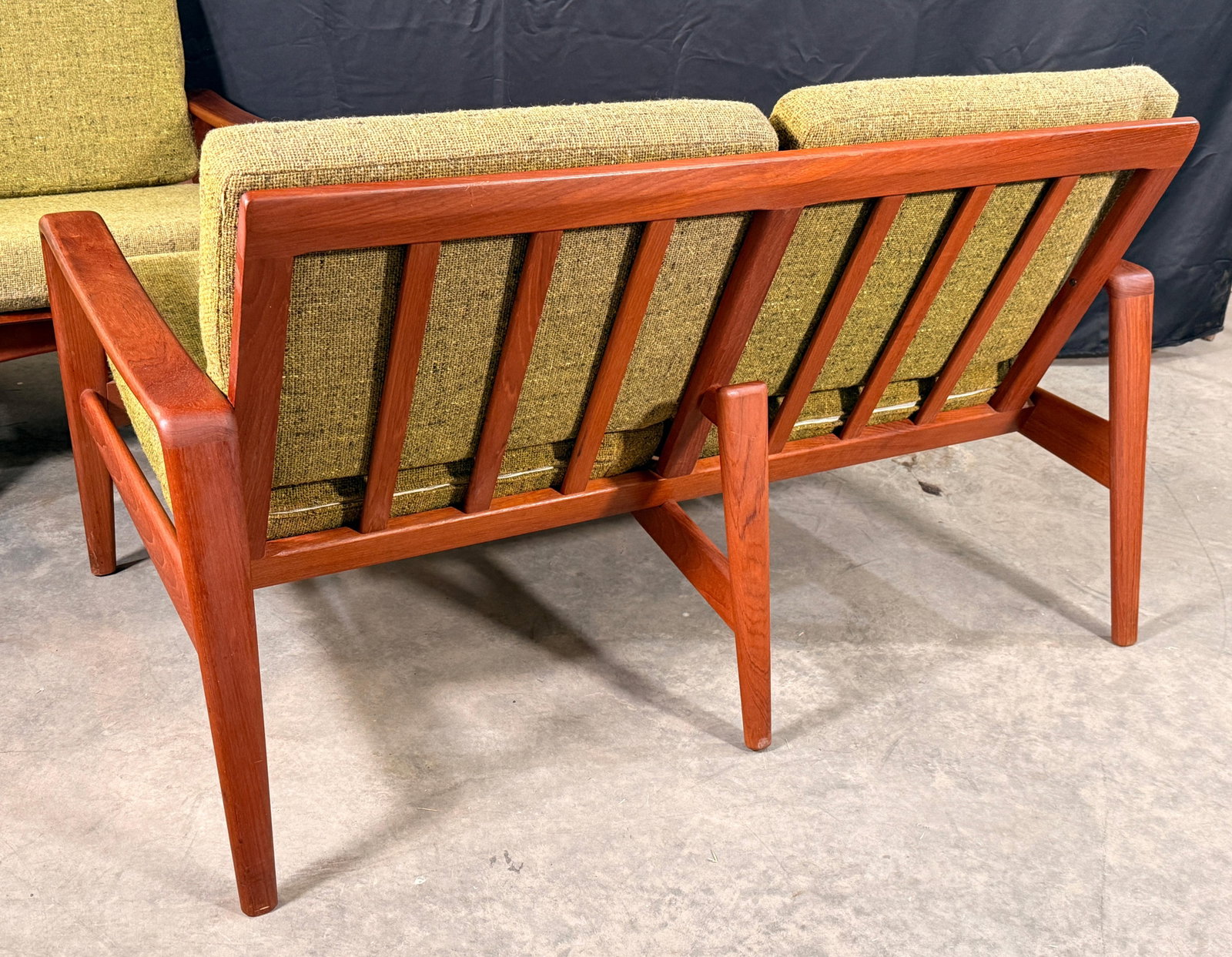Danish Modern Teak Loveseats by Arne Wahl Iversen for Komfort Denmark, 1960s - A Pair - 7