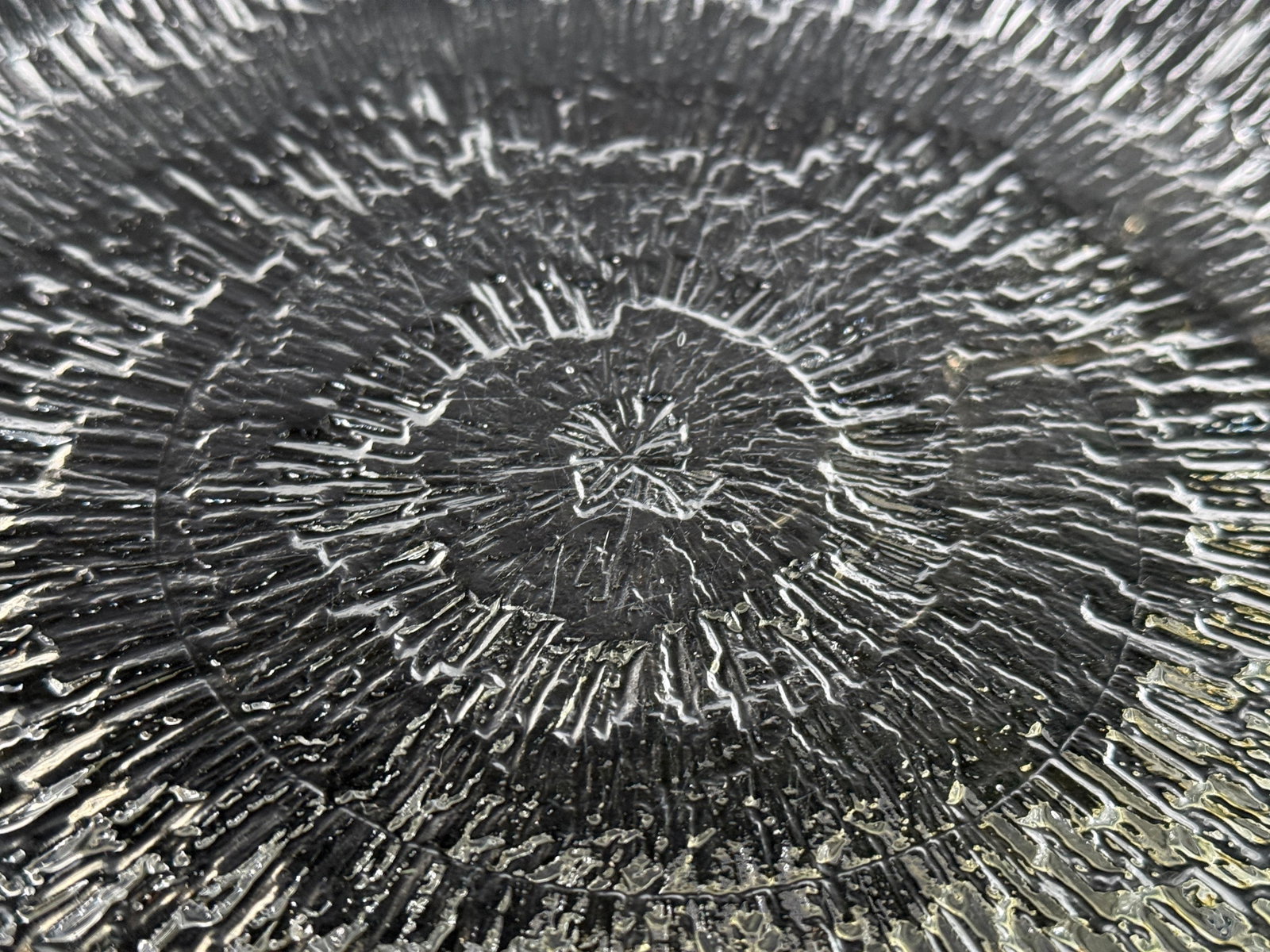Iittala Solaris Glass 9.75" Dinner Plates by Tapio Wirkkala, Finland, 1970s - Set of 6 - 5