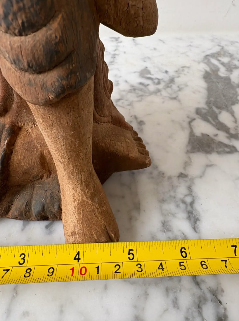 Antique Liao Dynasty Wooden Buddha Statue - 6