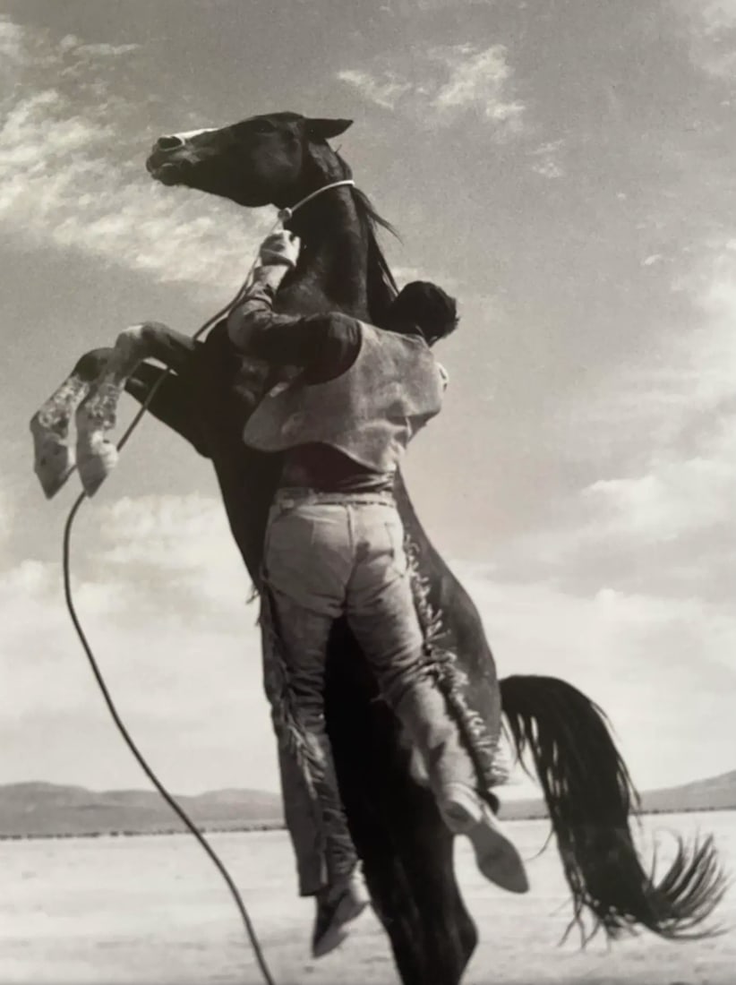Ernst Haas Limited Edition Photograph "Leaping Horse" - "˜The Misfits' (1960), Nevada - 2