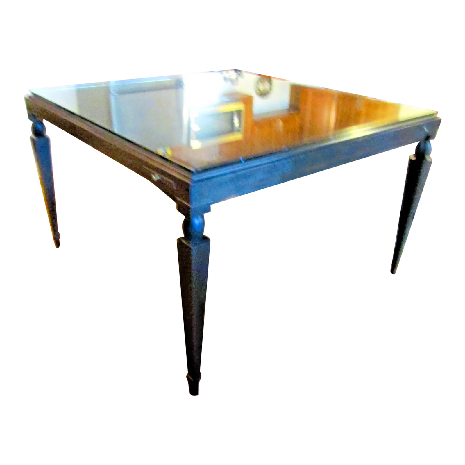 Vintage Mattaliano Large Casino Glass Top Game Table (1 of 15)