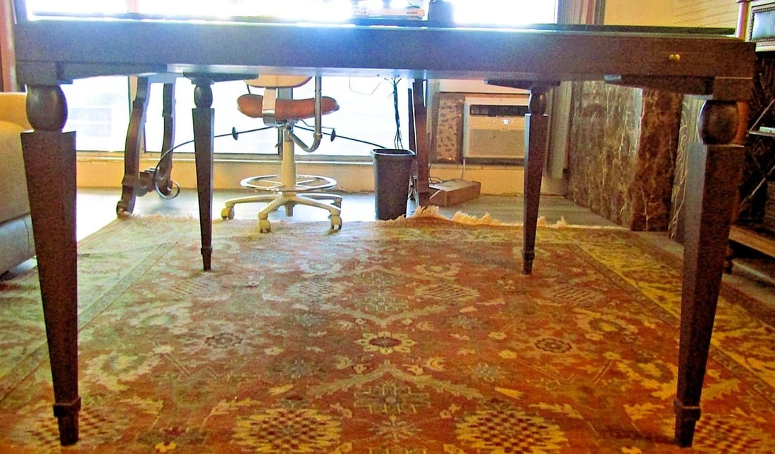 Vintage Mattaliano Large Casino Glass Top Game Table - 6