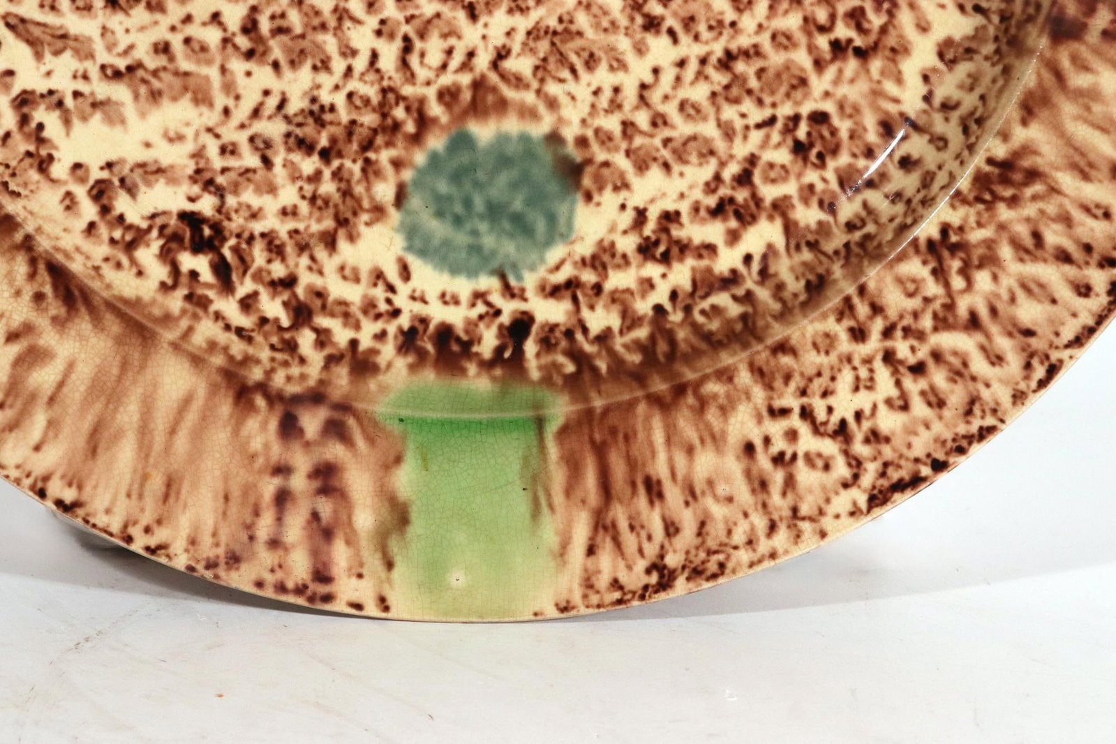 English Large Whieldon-Type Creamware Tortoiseshell-Glazed Dish - 4