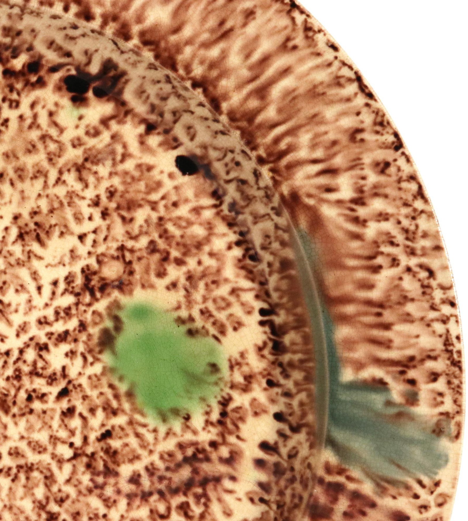 English Large Whieldon-Type Creamware Tortoiseshell-Glazed Dish - 5