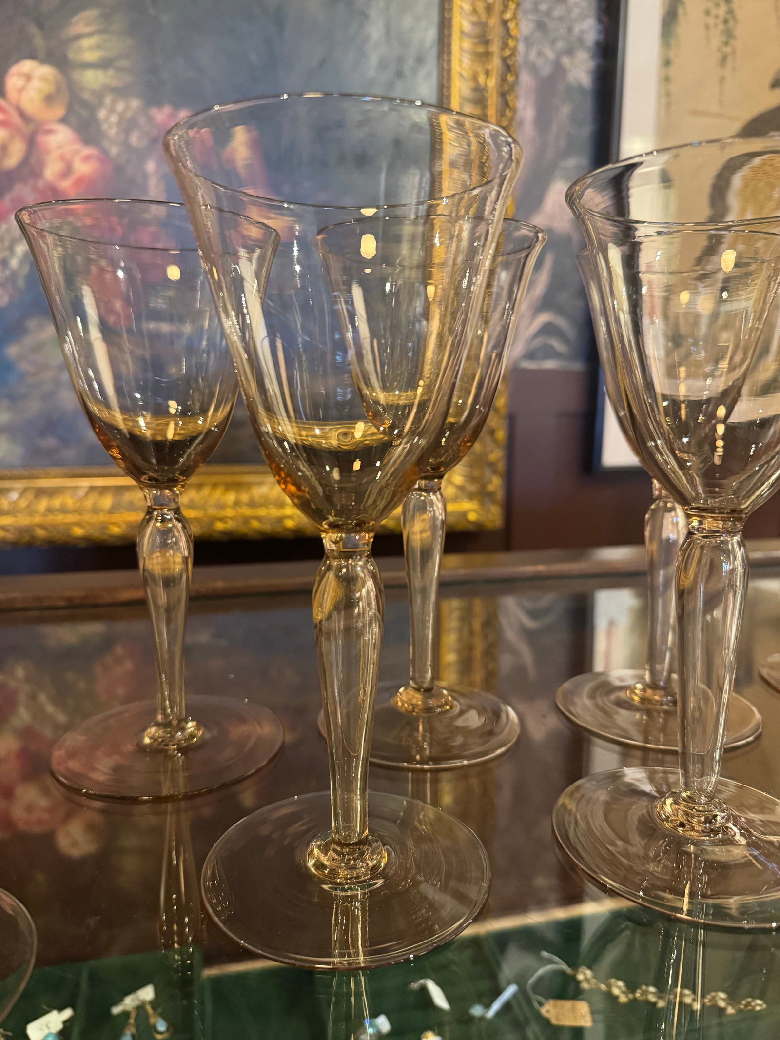 1920s Murano Glass Stemware by Renowned Glassblower Vittorio Zecchin -Set of 11 - 6
