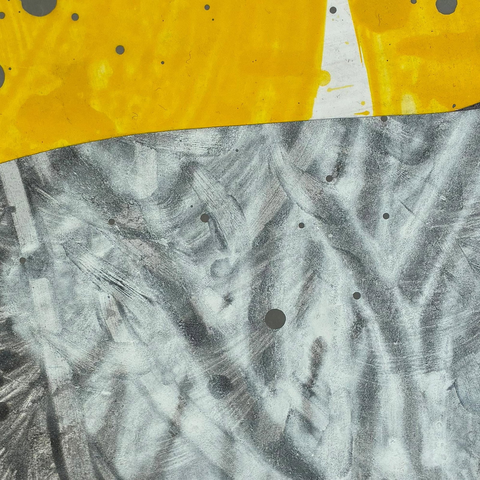 High Pass Gray by Michael DesRosiers Mixed-Media on MDF Panel (2022) - 5