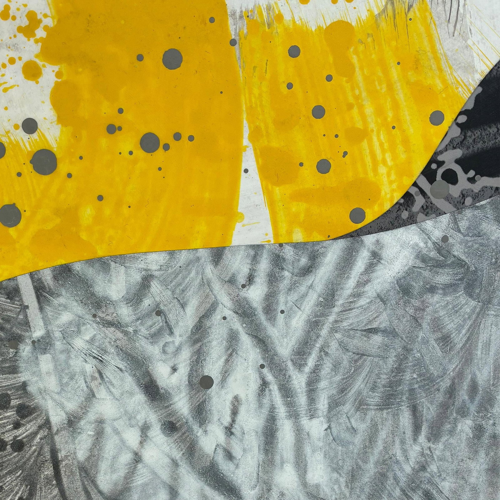 High Pass Gray by Michael DesRosiers Mixed-Media on MDF Panel (2022) - 6