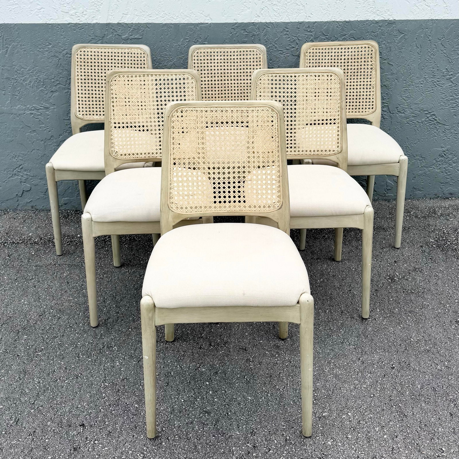 Safavieh Reinhardt Rattan Dining Chairs - Set of 6 - 2