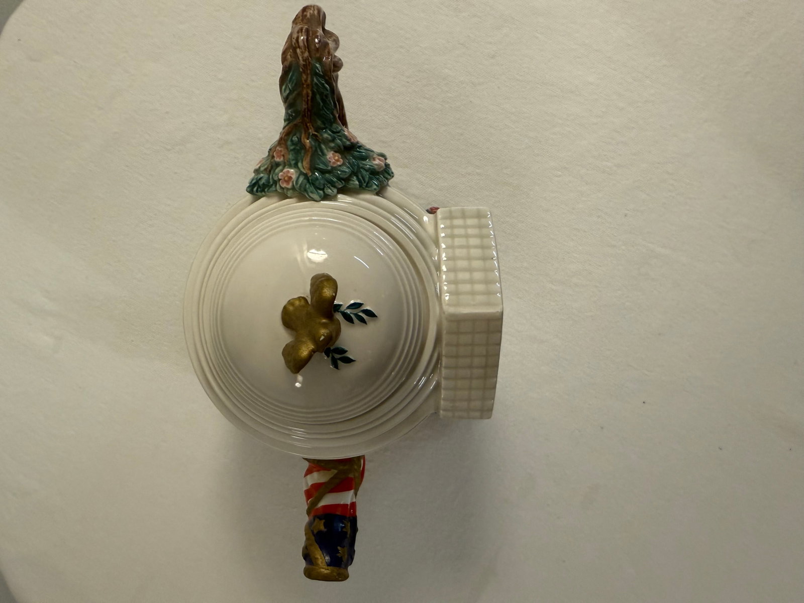 1990s Limited Edition "The Jefferson Memorial" Teapot With Lid Produced by Fitz and Floyd - 11