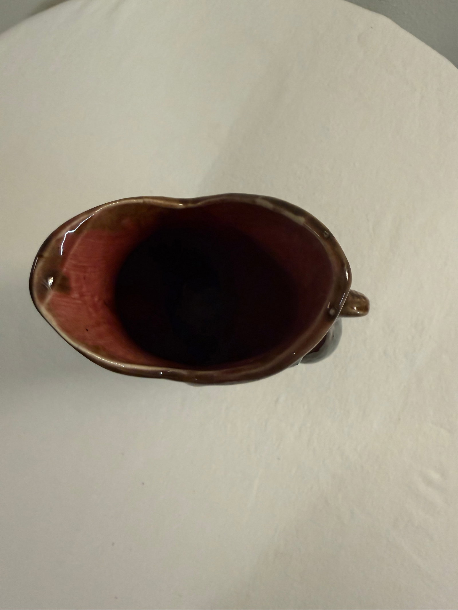 Early 20th Century Majolica Gurgling Fish Antique Pitcher - 6