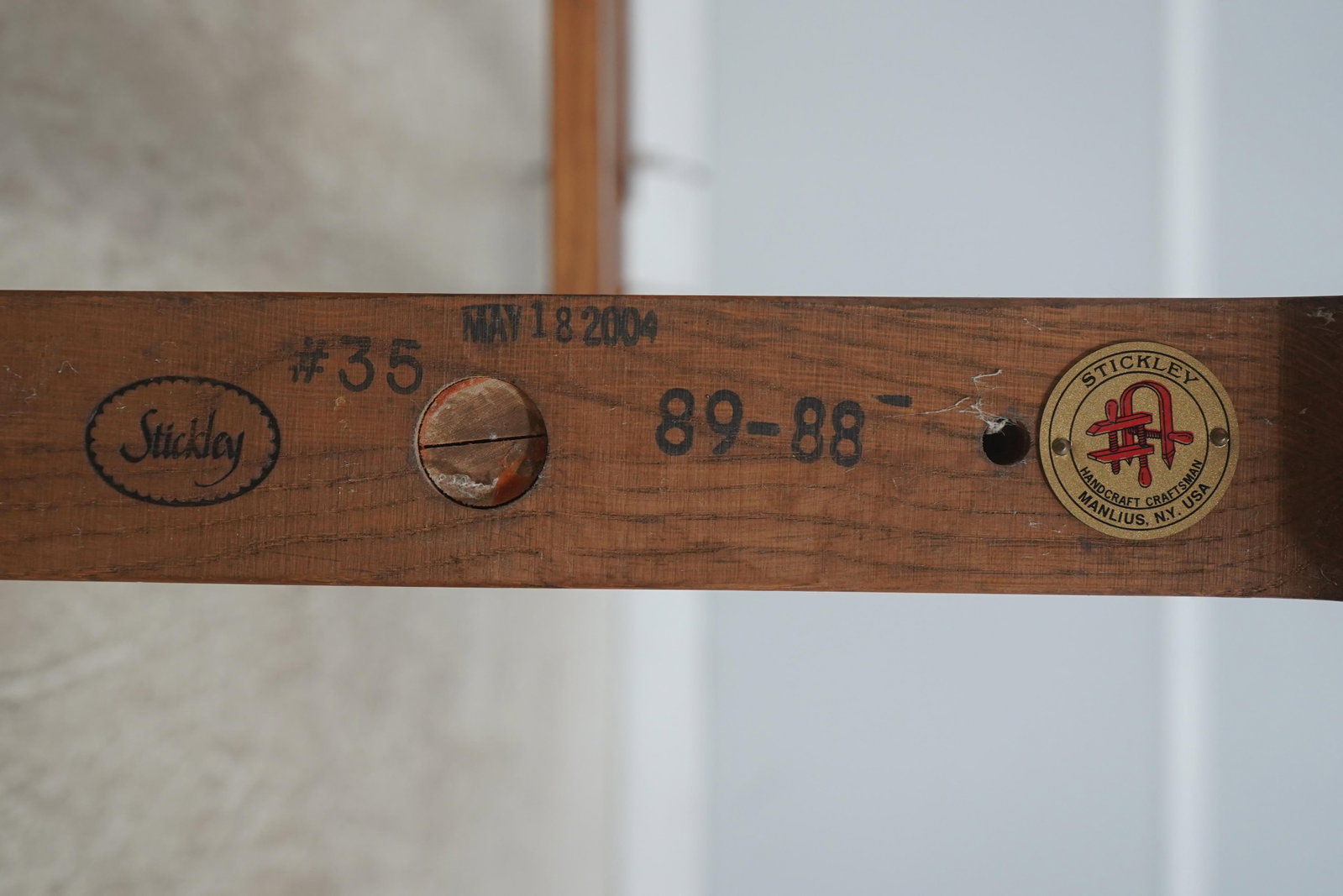 Stickley Mission Oak Coat Rack Hall Tree - 9