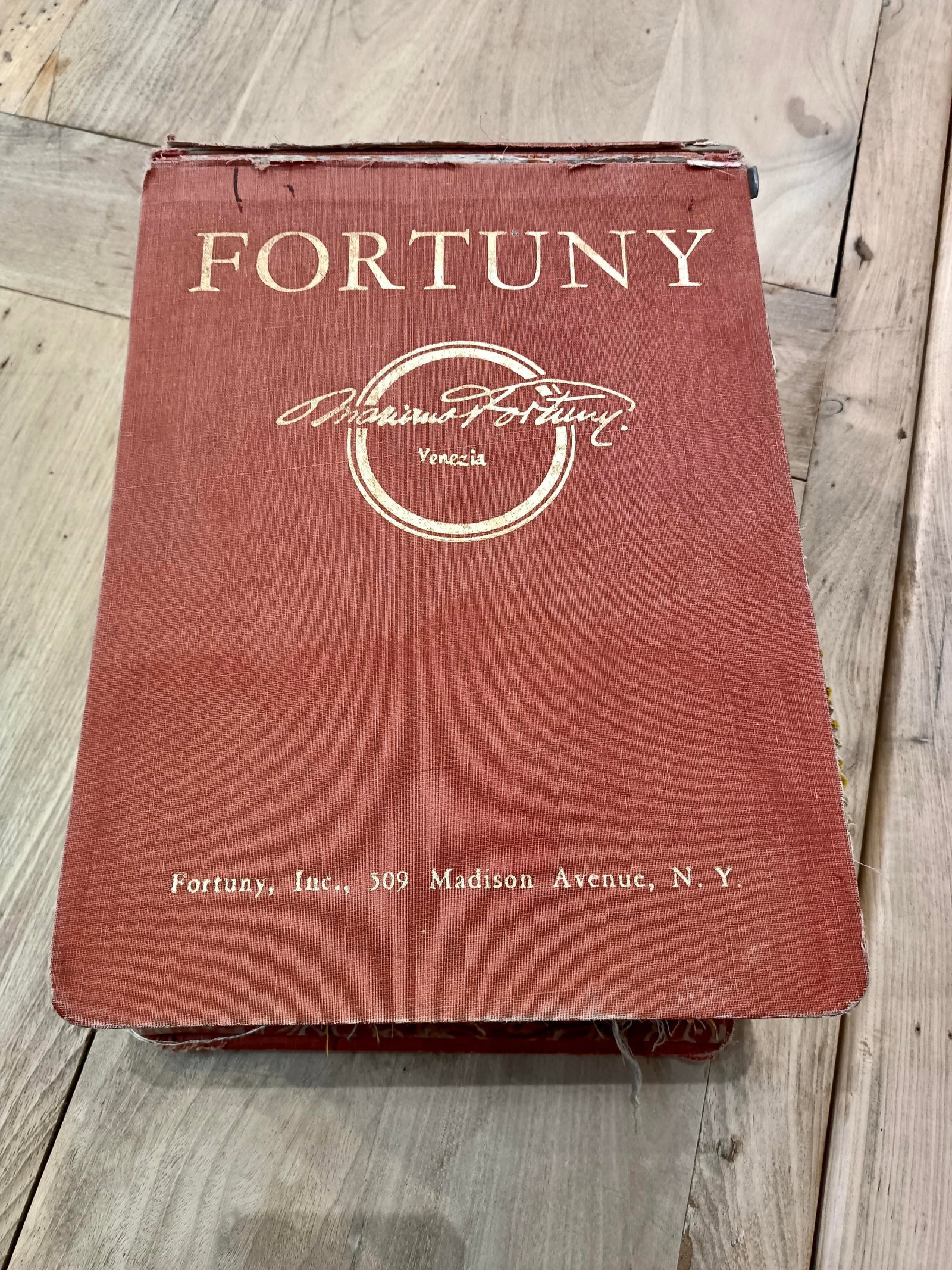 Vintage Fortuny Large Sample Book - 2