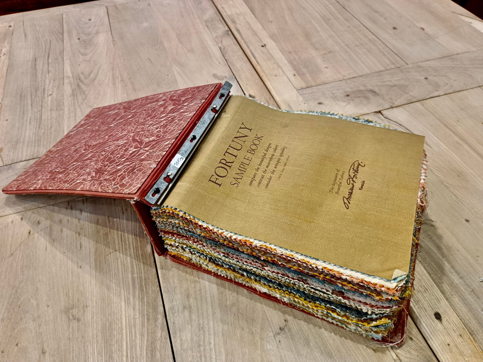 Vintage Fortuny Large Sample Book - 3