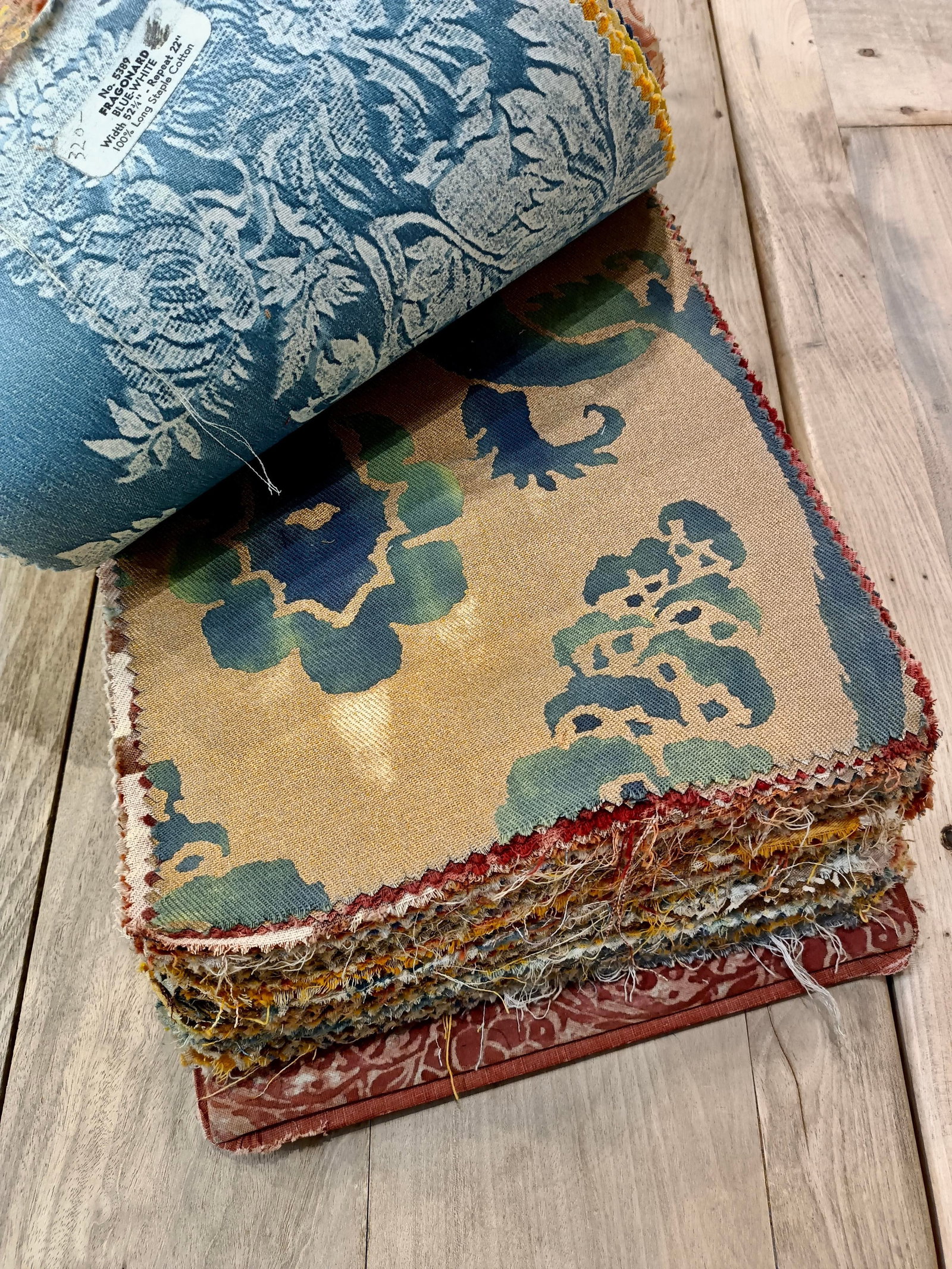 Vintage Fortuny Large Sample Book - 6