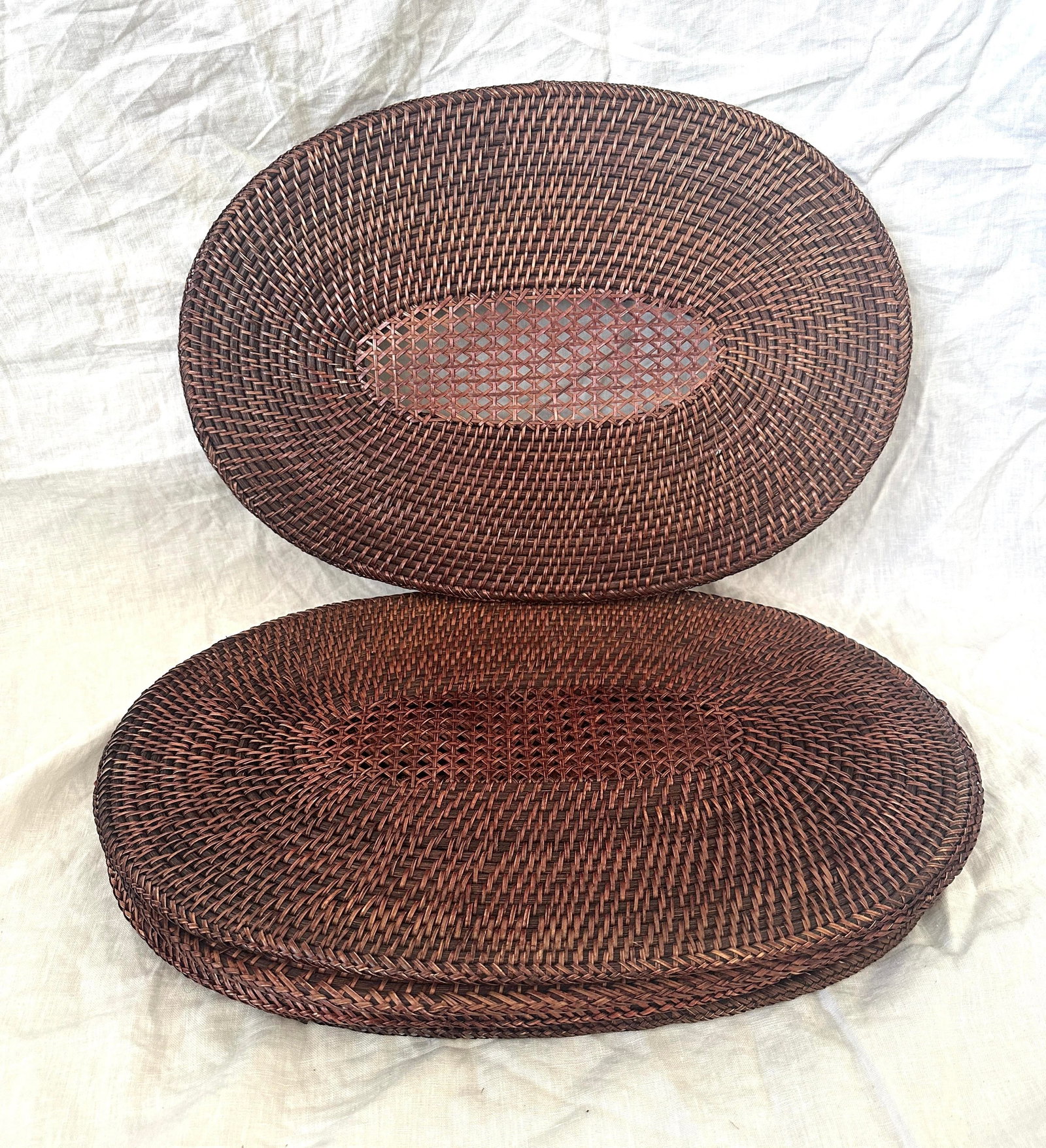 Set of 6 Rattan Placemats - 4