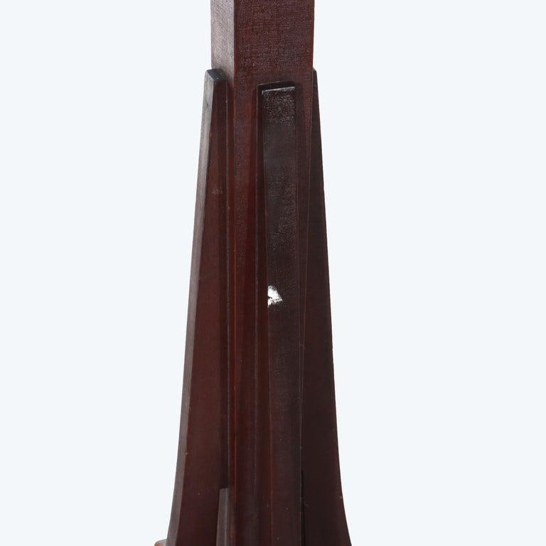 Antique L & Jg Stickley Mission Oak Hat & Coat Stand With Corbels C1910 - 3