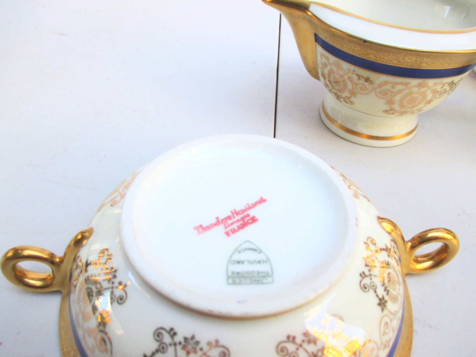 Mid 20th Century Limoge Haviland Pattern H-80-- Set of 9 Pcs. - 5