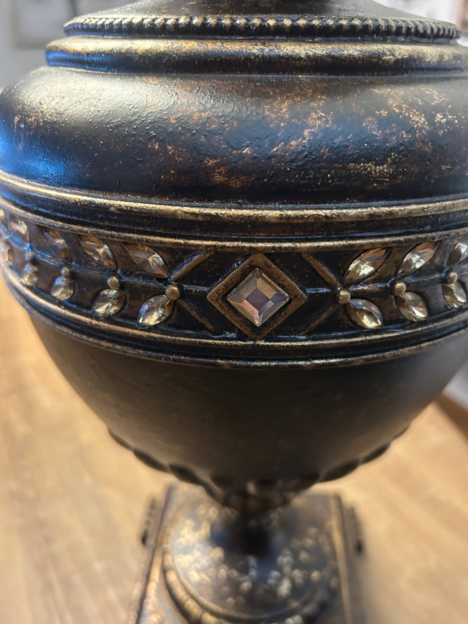 Pristine Hand-Crafted Authentic Fine Art Lamps "Castile" Collection 33" Table Lamps Original S - 11