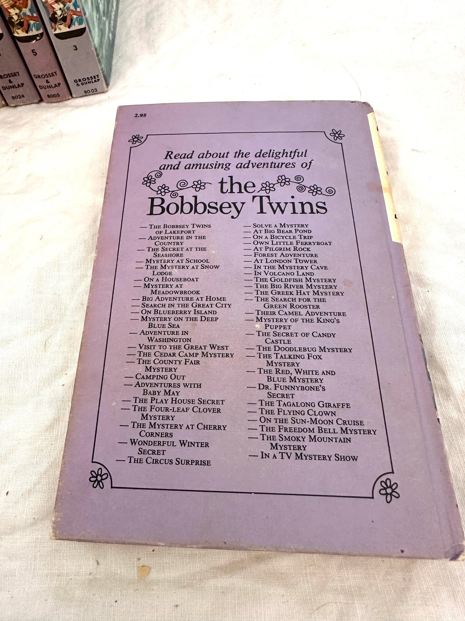 Vintage Set of 9 "The Bobbsey Twins" Books - 5