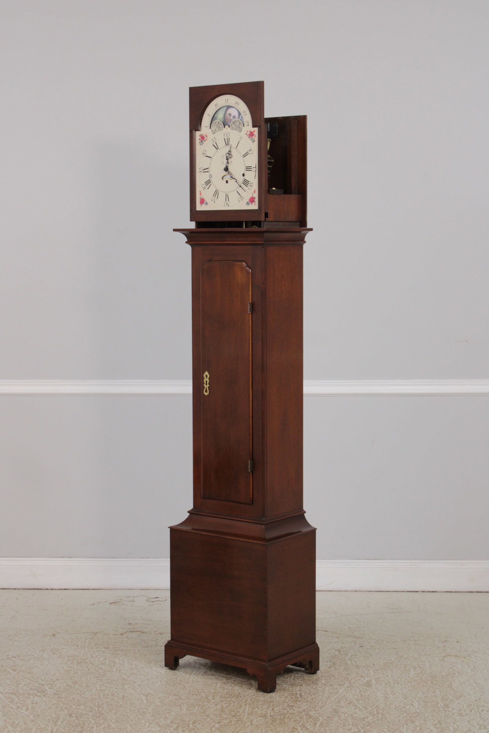 Stickley Colonial Williamsburg Mahogany Grandfather Clock - 12