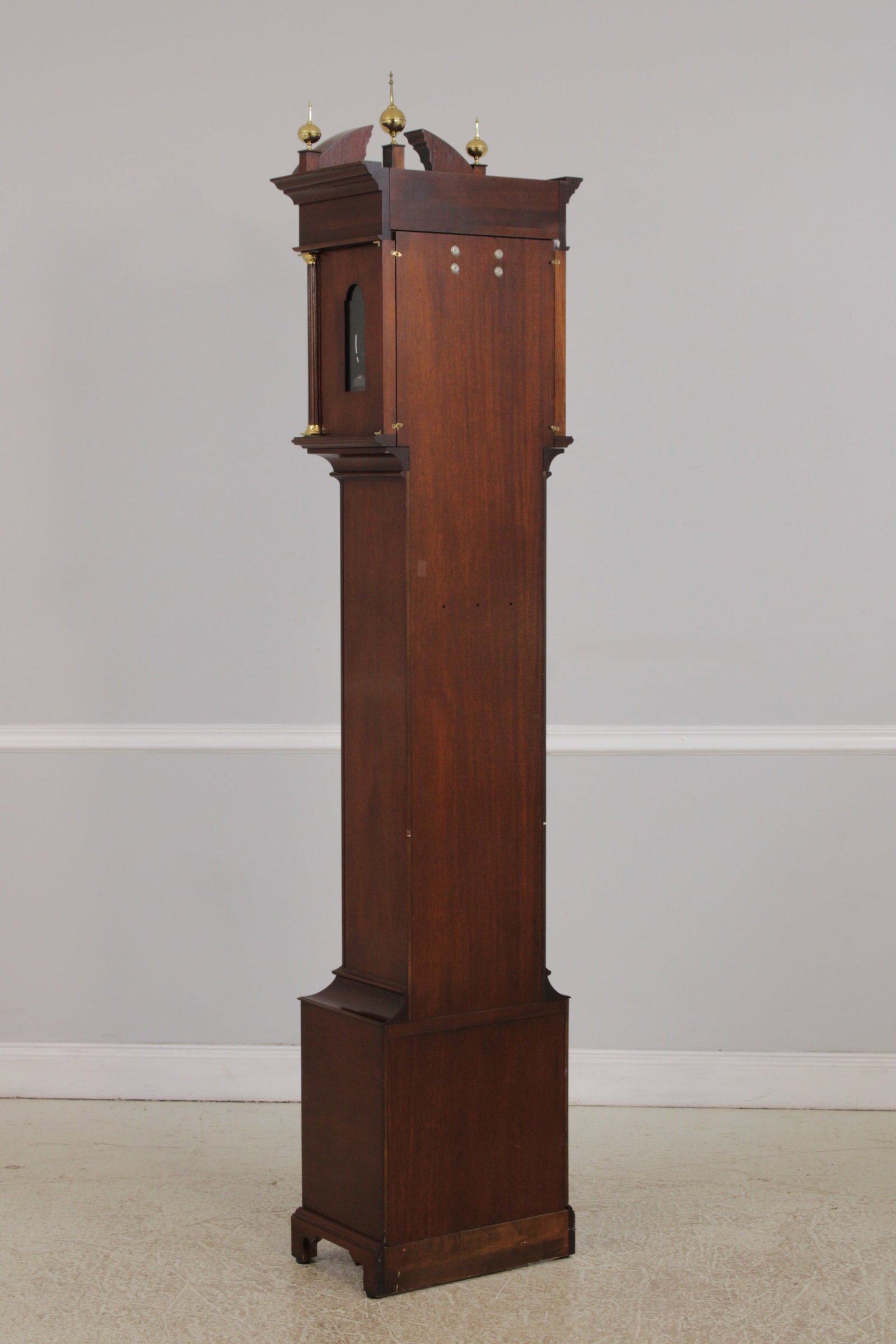 Stickley Colonial Williamsburg Mahogany Grandfather Clock - 13