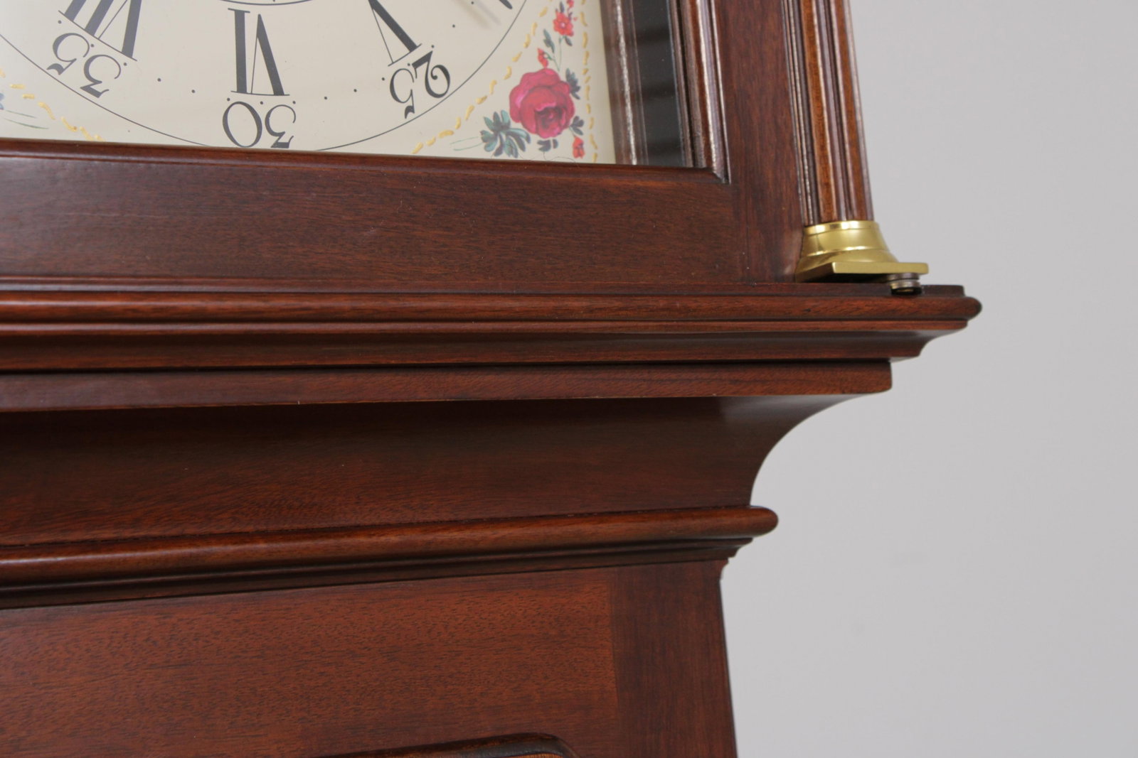Stickley Colonial Williamsburg Mahogany Grandfather Clock - 9