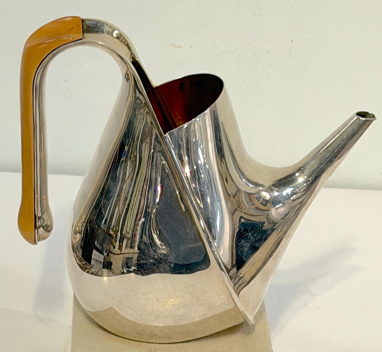 Oscar Tusquets for Alessi Sculptural Silverplate Teapot or Pitcher, 1983 - 7