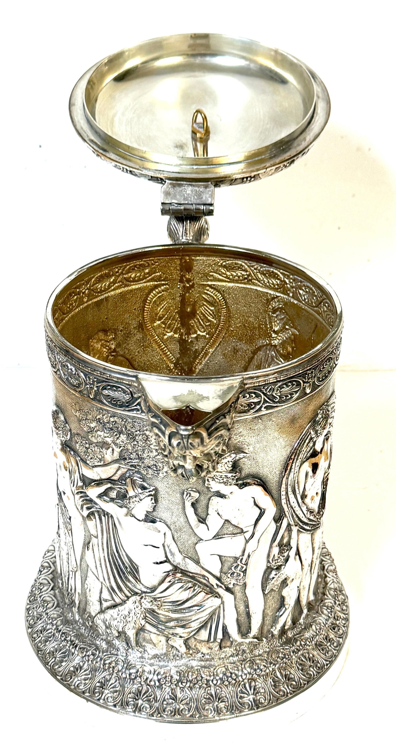 English Silver-Plated Classical Claret Jug by JG & Sons (James Dixon & Sons) - 13