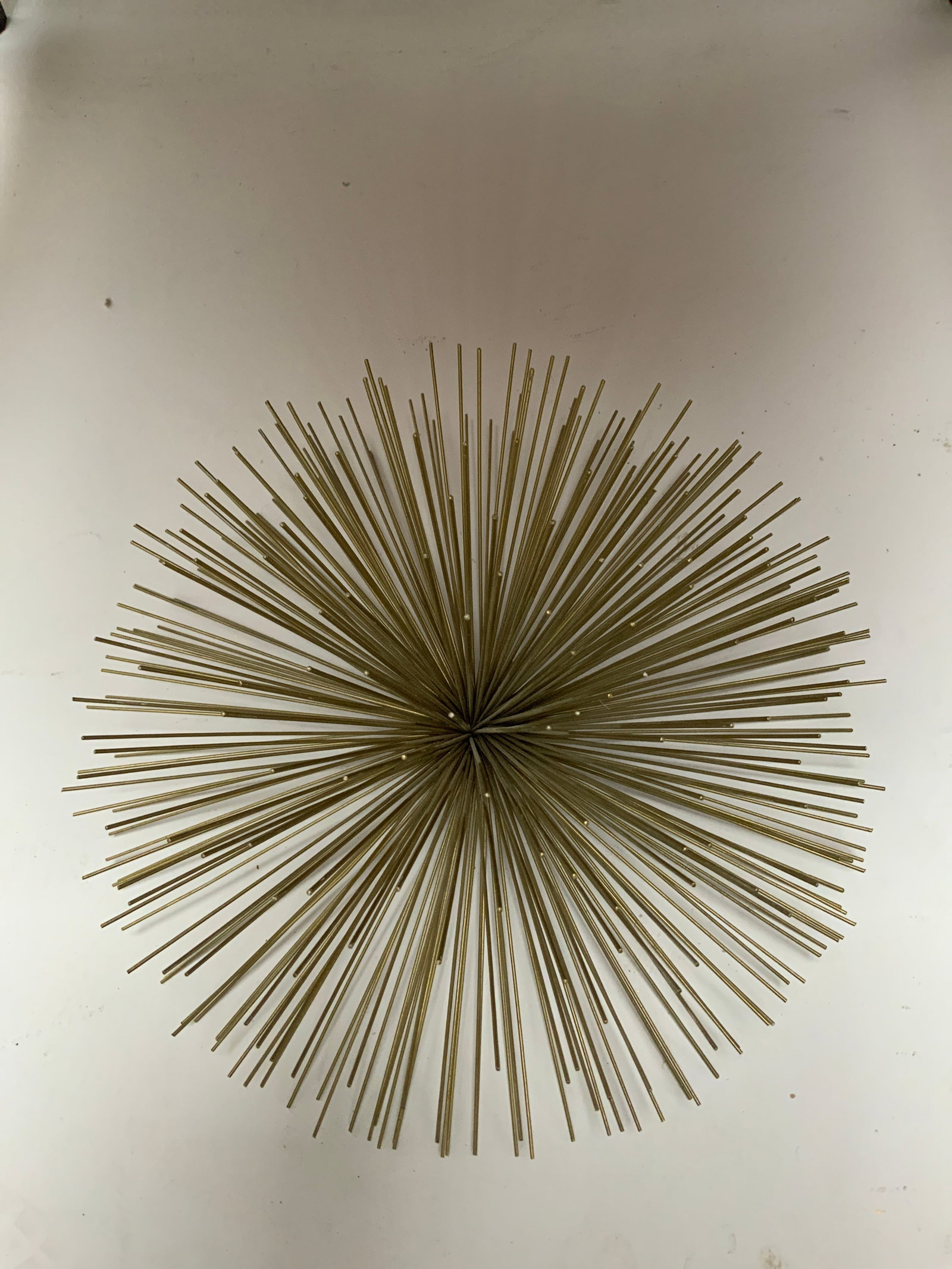 Set of 3 Vintage Bronze Starburst Wall Sculptures in the Style of Curtis Jere - 5